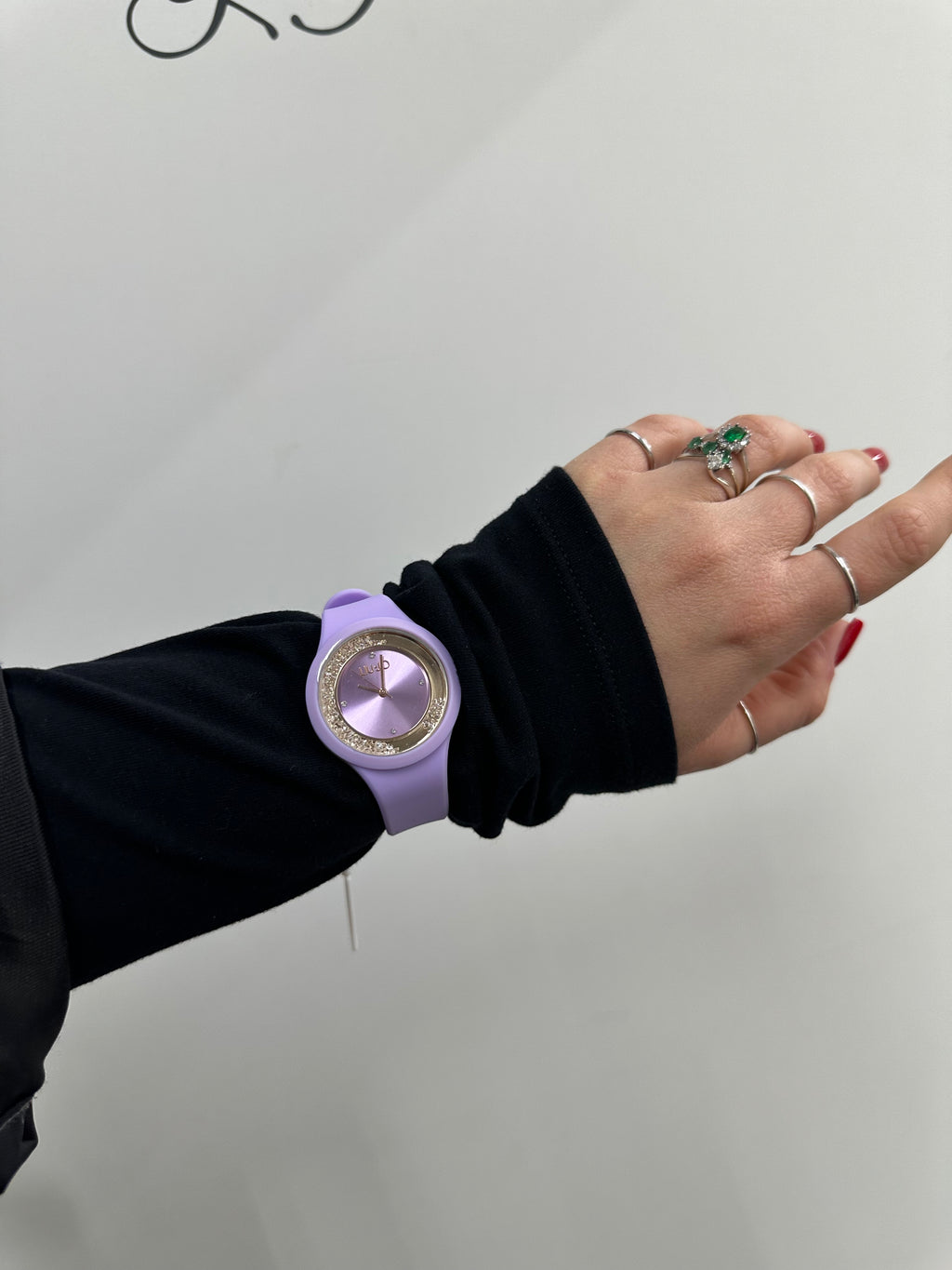 OROLOGIO LIU JO IN GOMMA LILLA