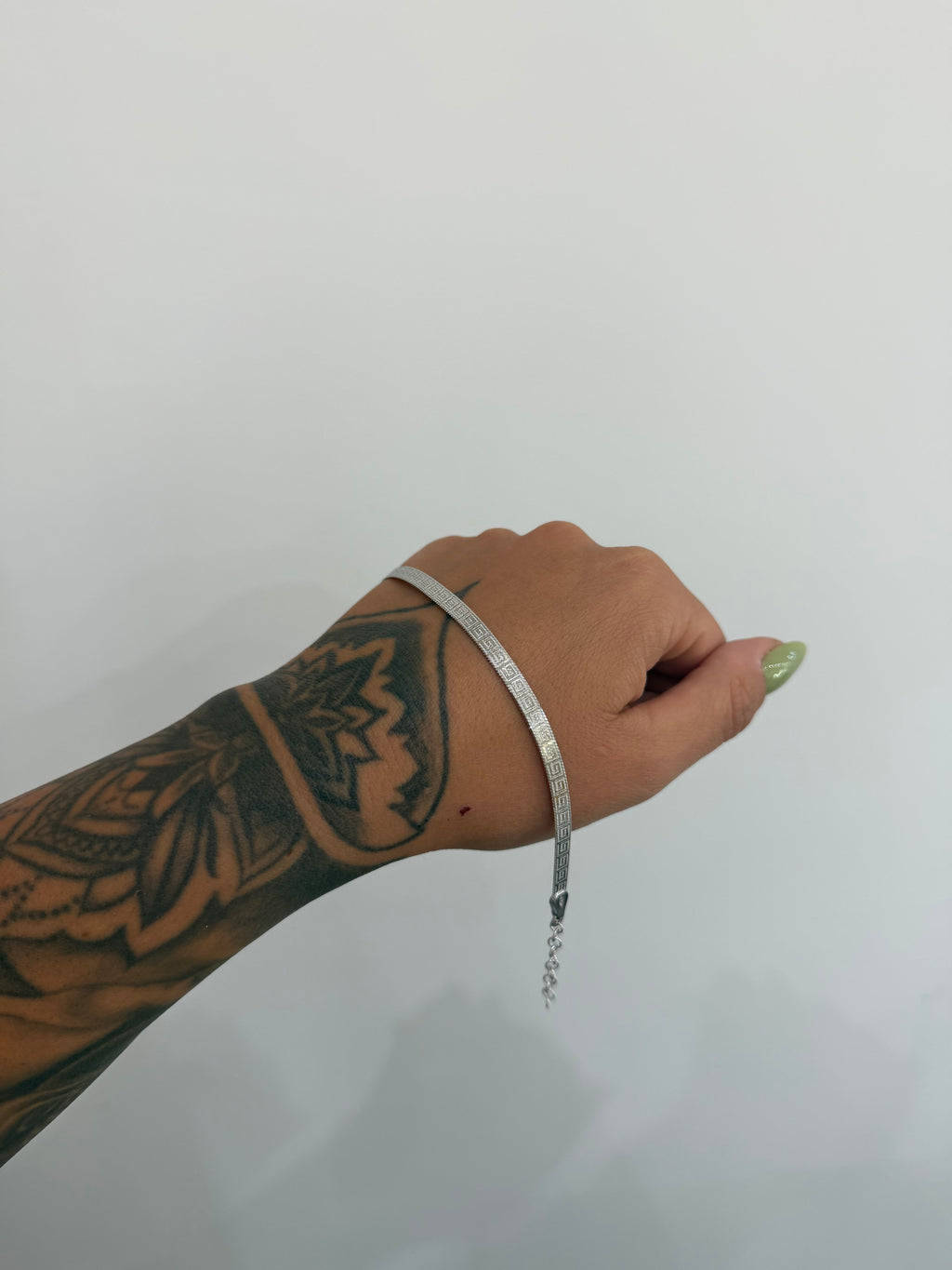 BRACCIALE PIATTINA DOUBLE FACE ARGENTO 925