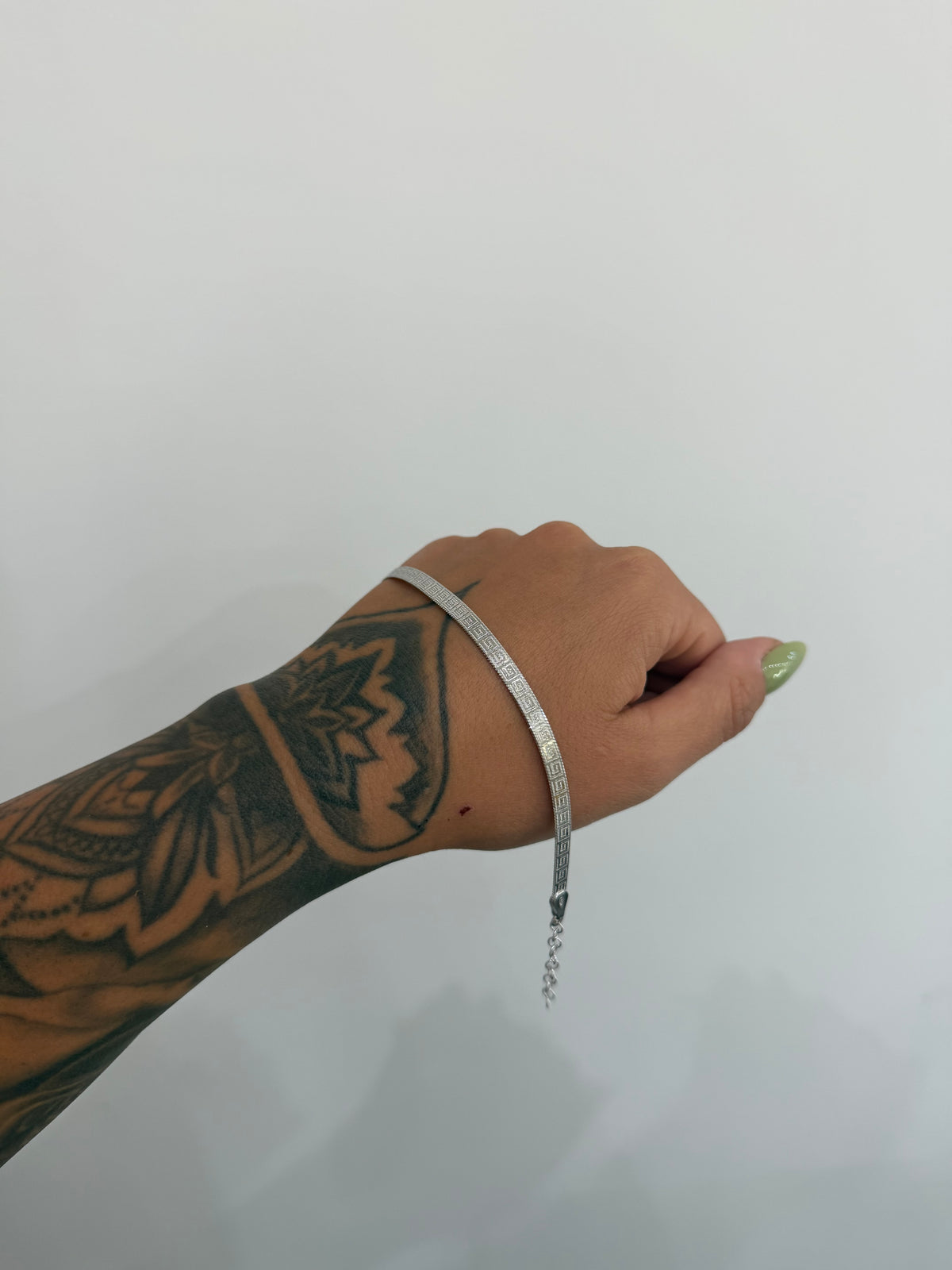 BRACCIALE PIATTINA DOUBLE FACE ARGENTO 925