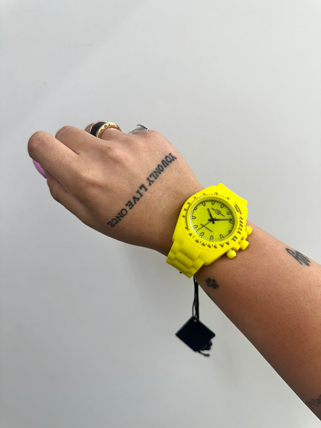 OROLOGIO PRIMO EMPORIO LED GIALLO