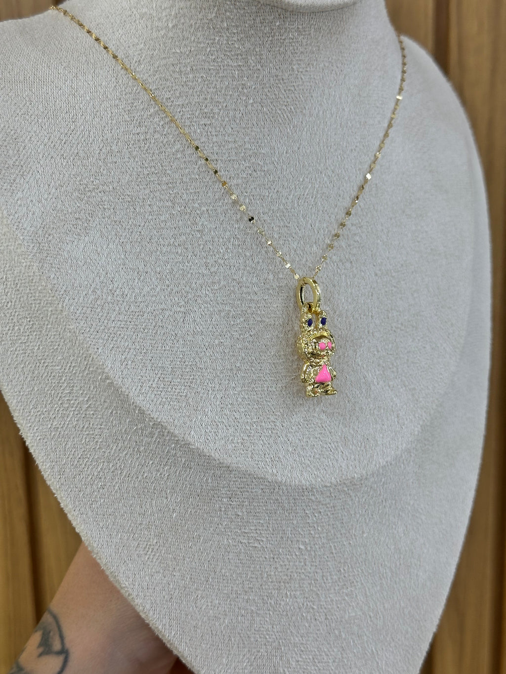 COLLANA LABUBU ORO 18KT