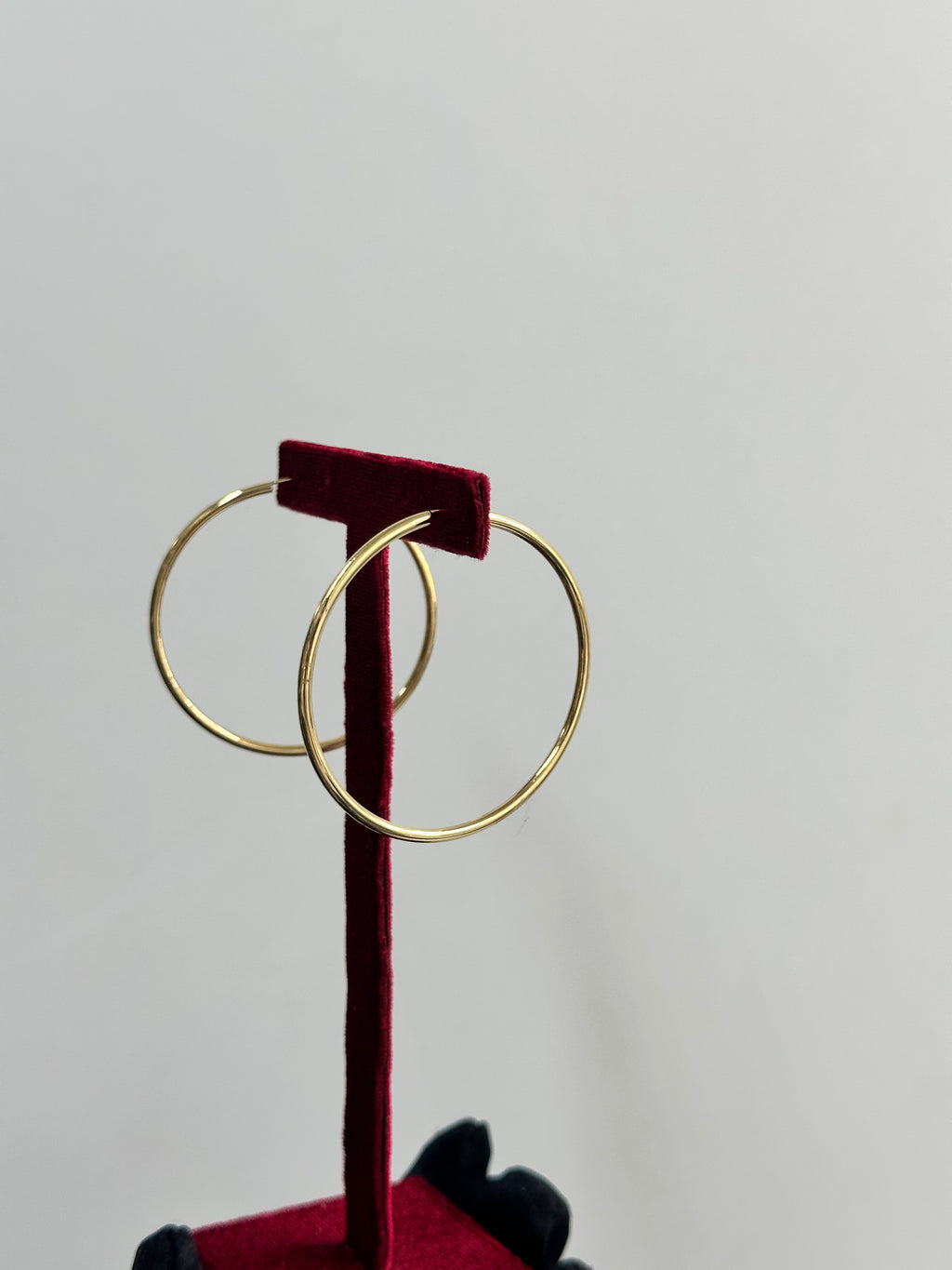 CERCHI IN ORO 18KT CON CHIUSURA A SCOMPARSA