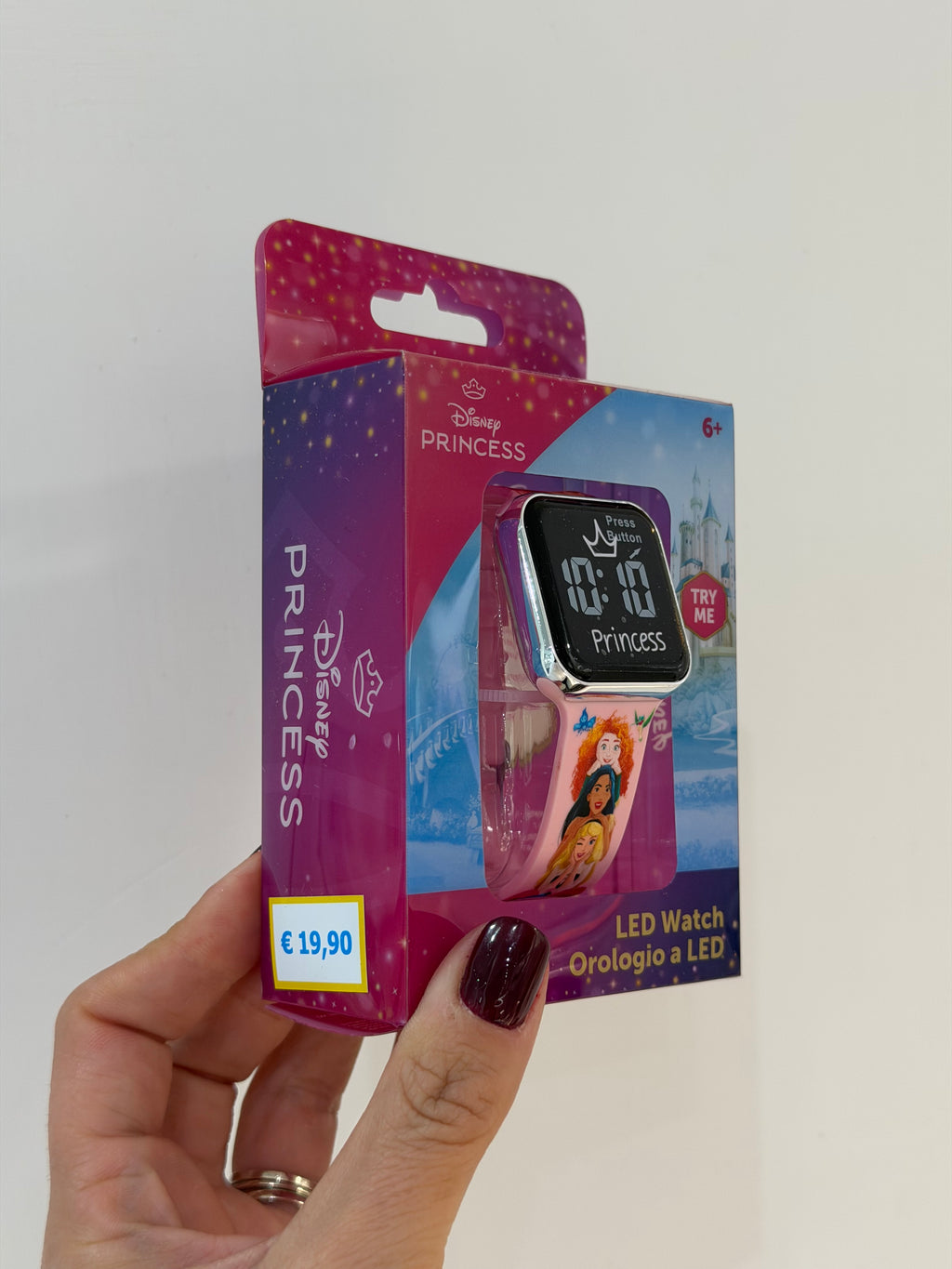 OROLOGIO PRINCESS DISNEY LED