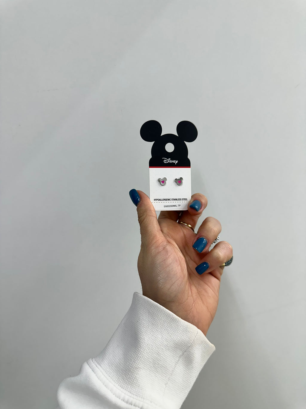 ORECCHINI DISNEY CUORE ROSA