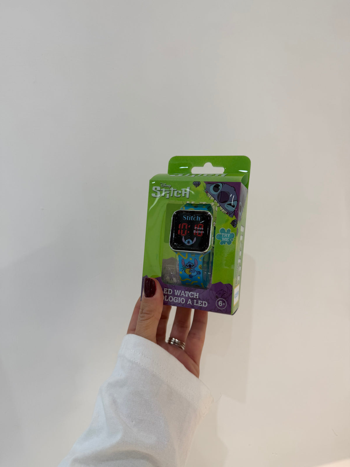 OROLOGIO STITCH BLU DISNEY LED