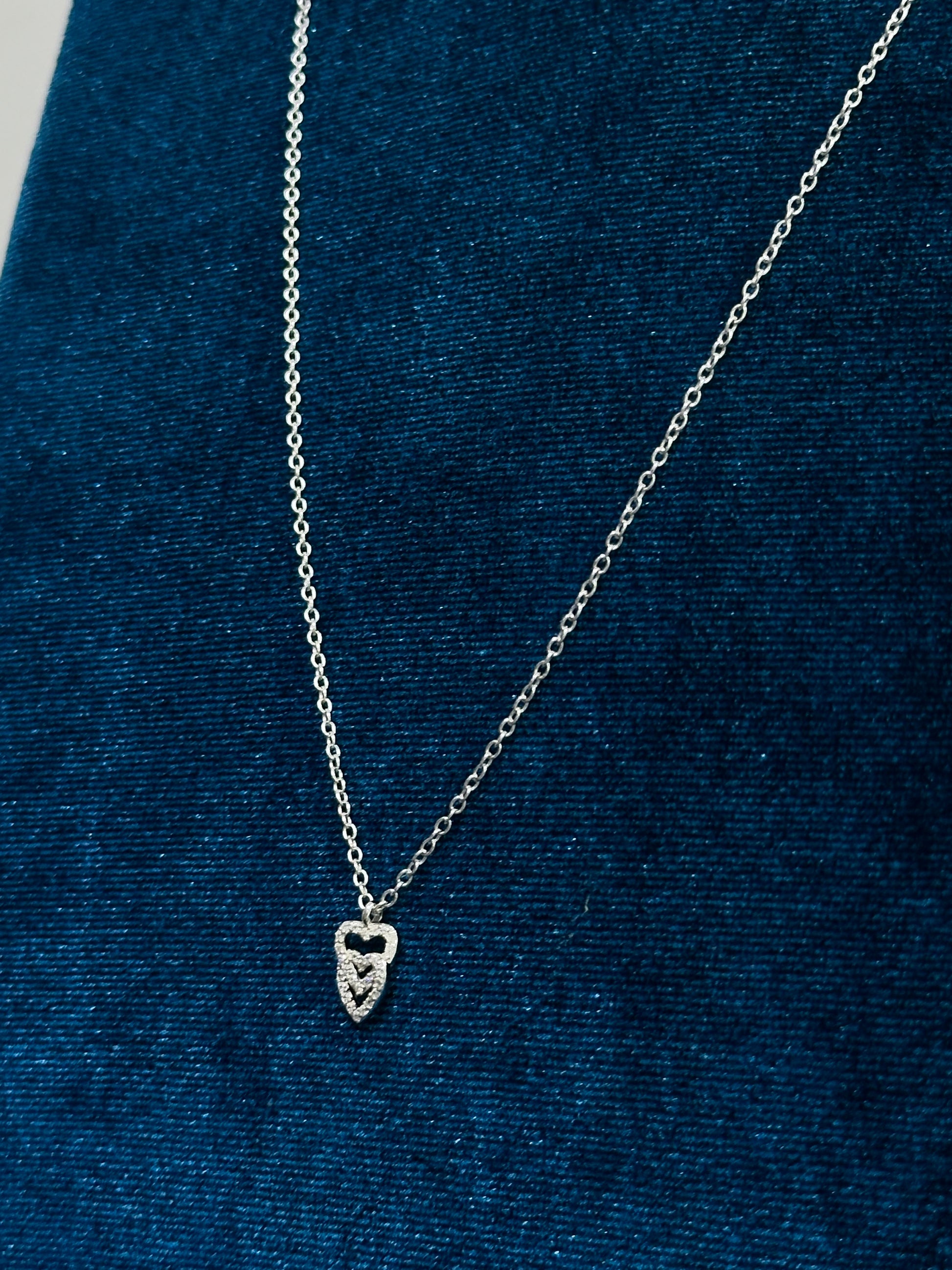 COLLANA CUORI INTRECCIATI LA PETITE STORY