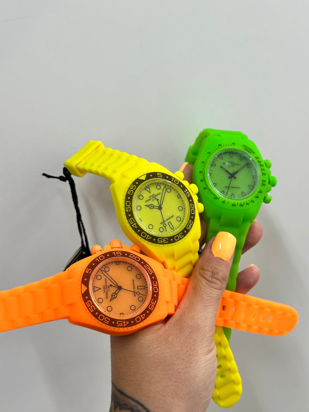 TRIS OROLOGI PRIMO EMPORIO LED