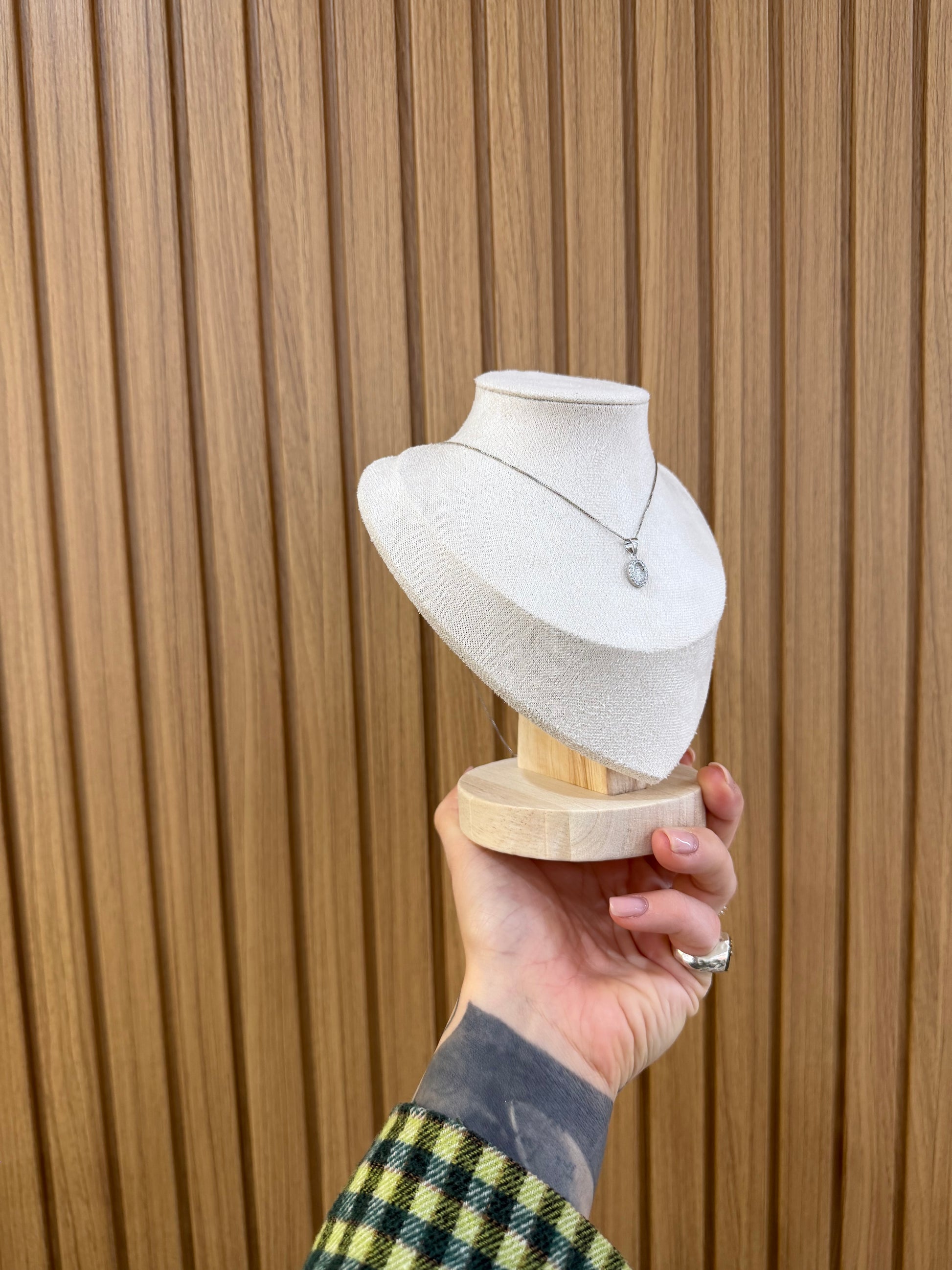 COLLANA MADONNINA PICCOLA ARGENTO 925