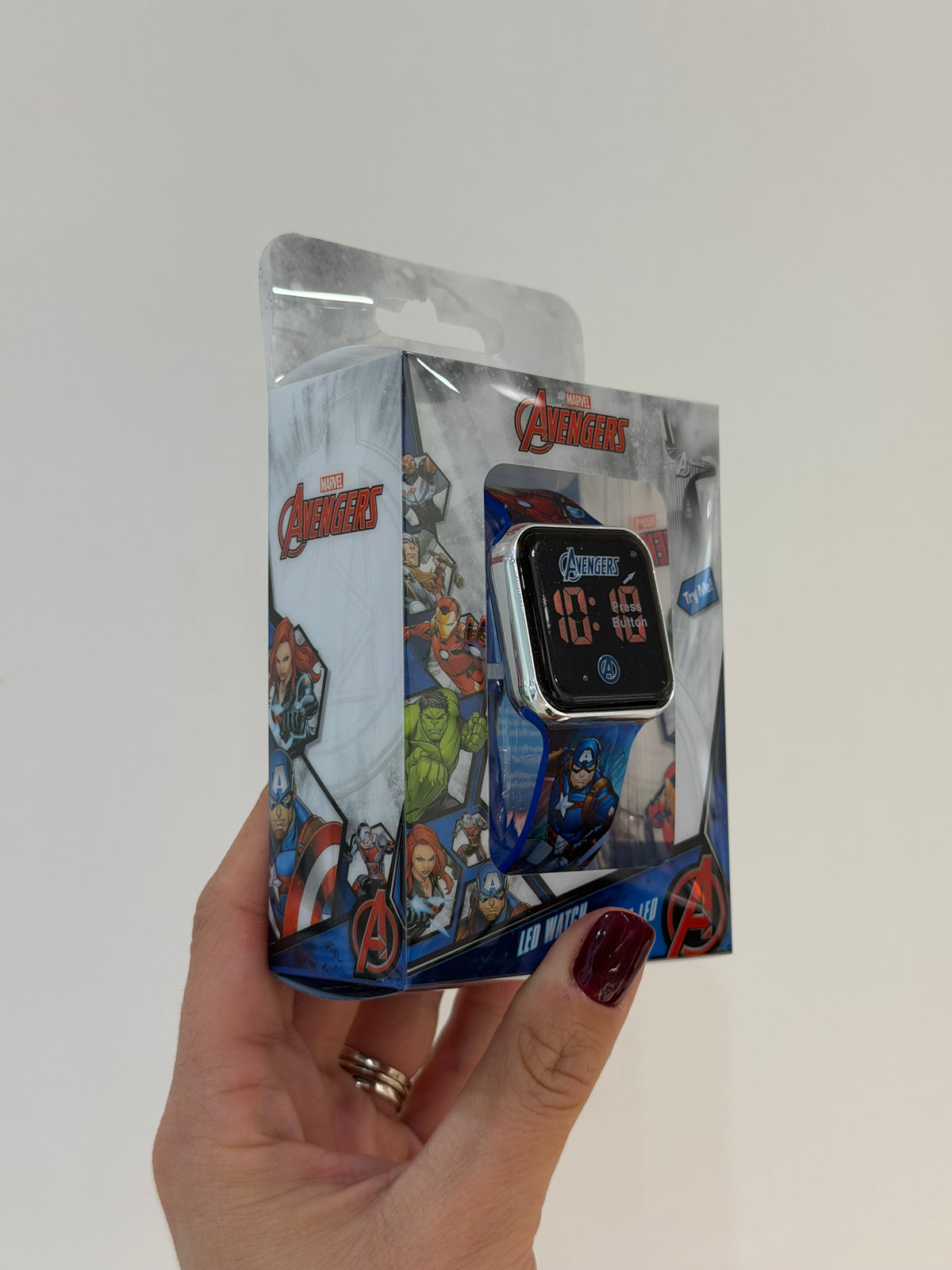 OROLOGIO AVENGERS DISNEY LED