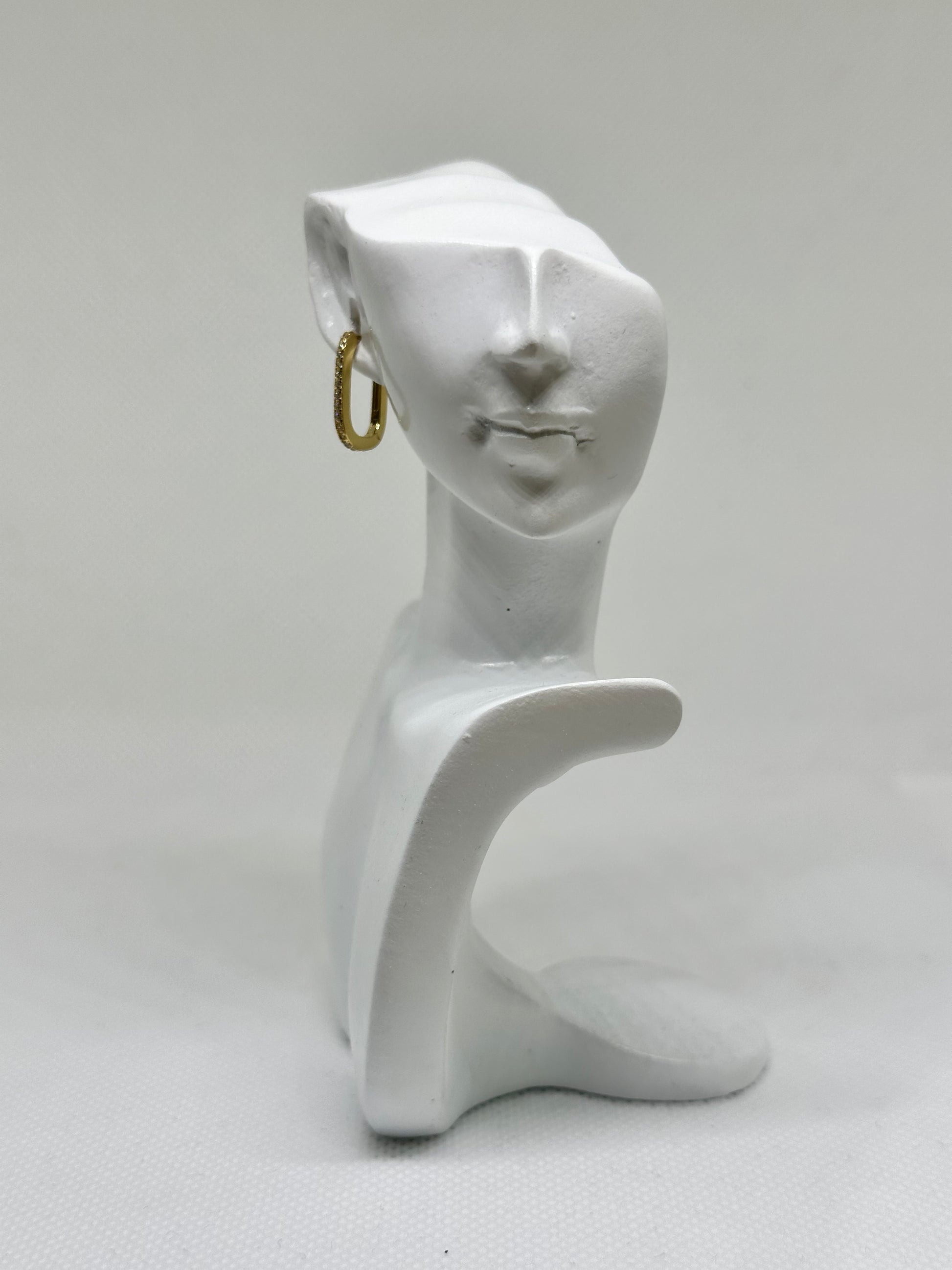 CERCHIETTI CLIP ARGENTO CON DORATURA