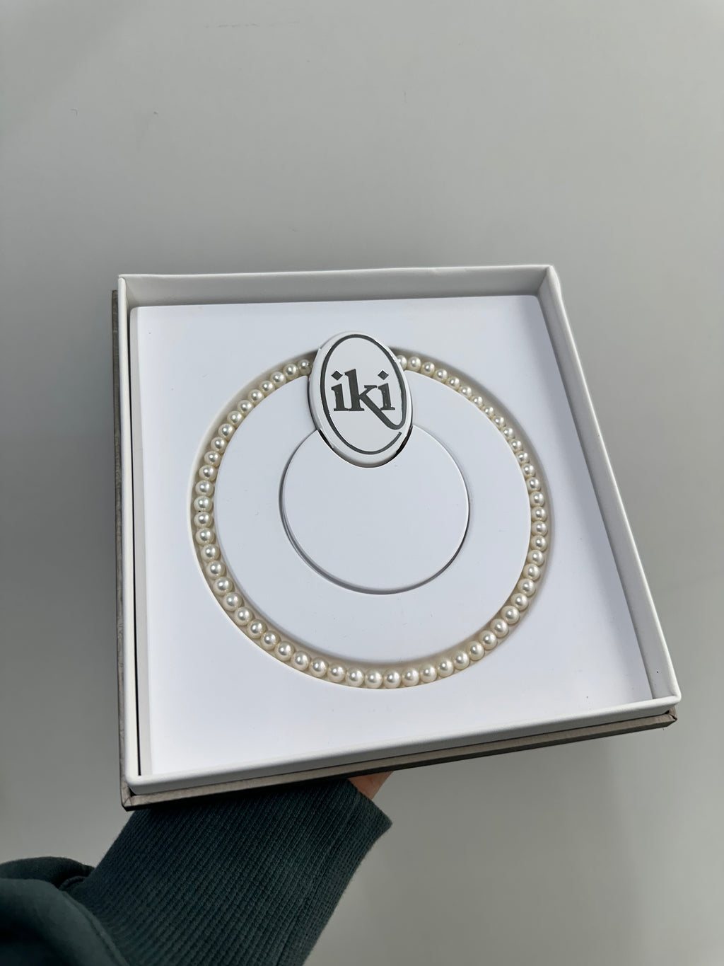 COLLANA PERLE ORIGINALI DI ACQUA DOLCE IN ORO 18KT