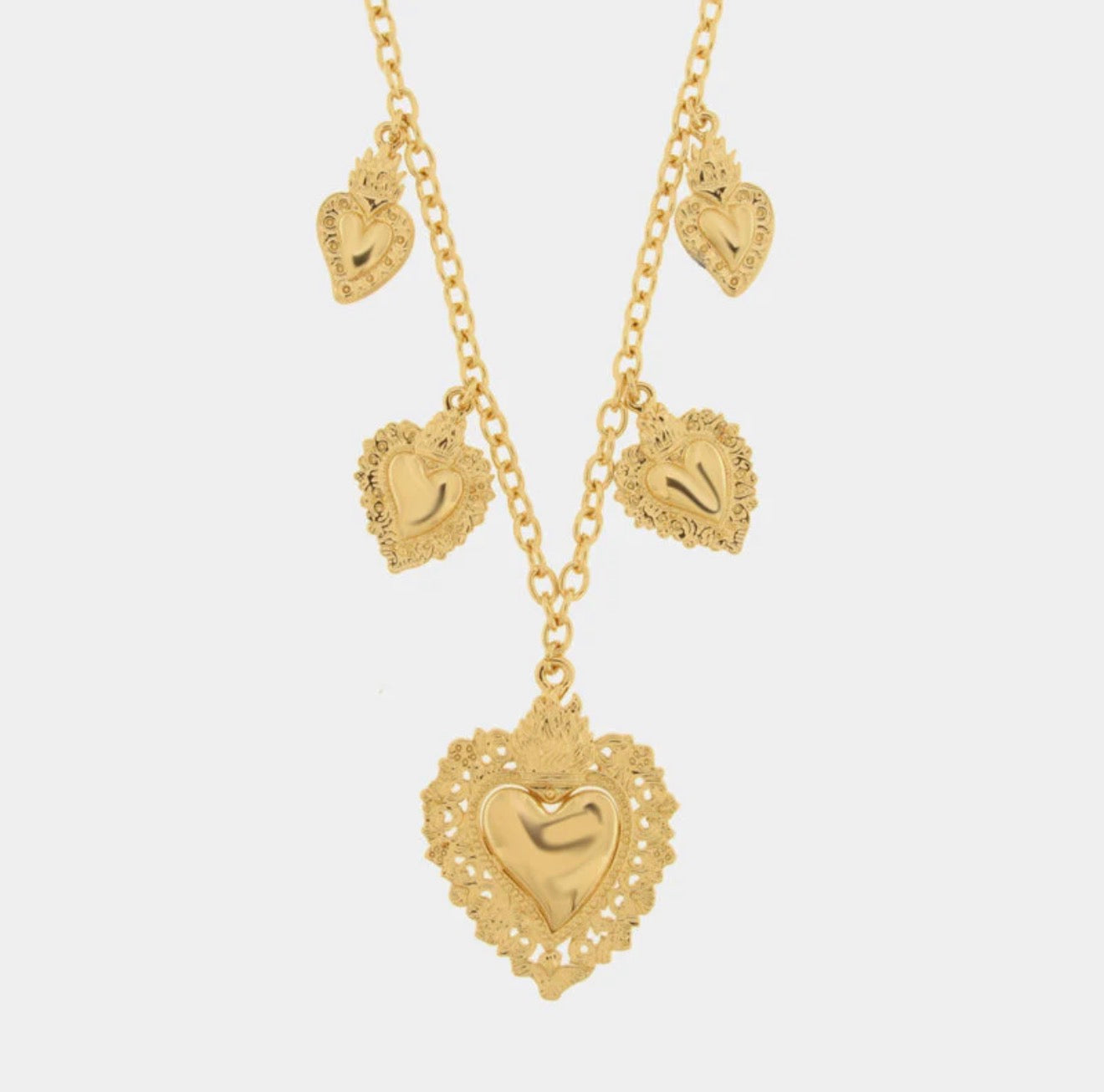 COLLANA AMO NAPOLI CUORE SACRO