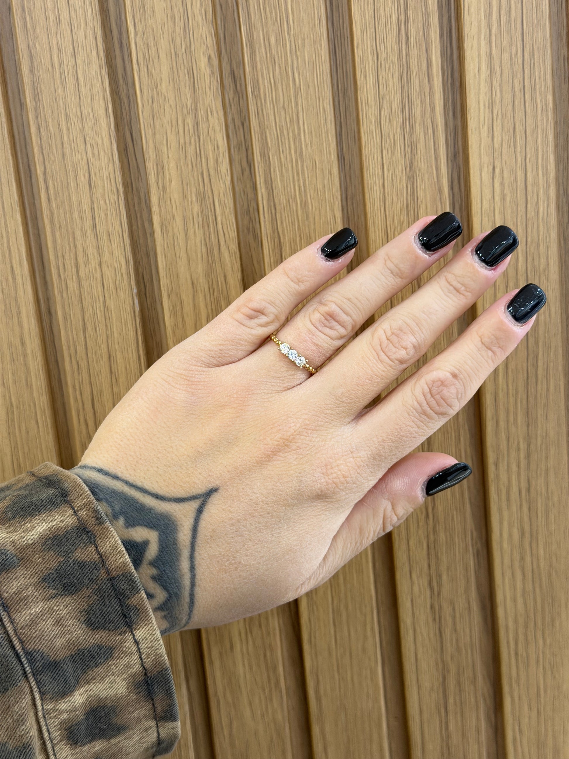 ANELLO TRILOGY ORO 9 CARATI