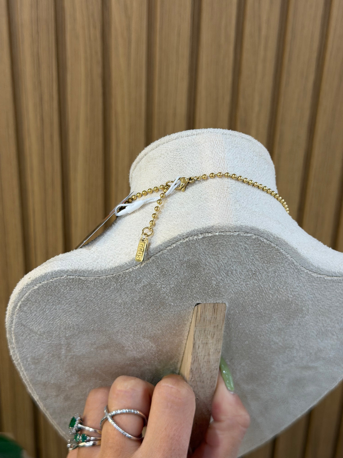COLLANA GCDS CORAGGIO BEAR