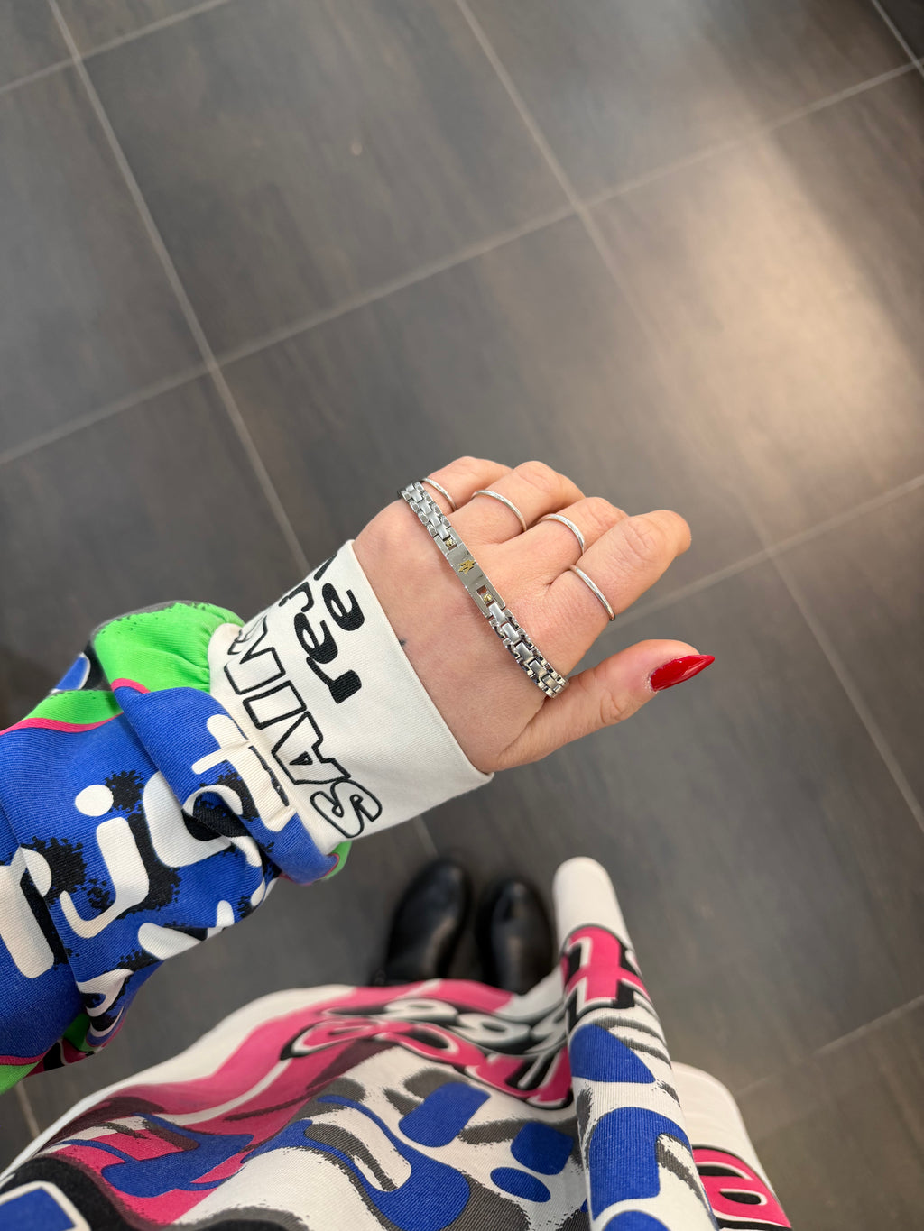 BRACCIALE MASERATI LOGO DORATO