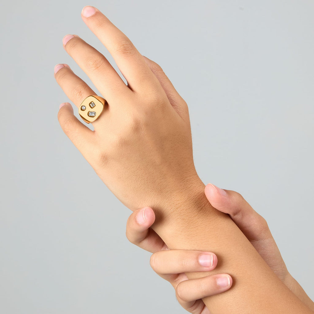 ANELLO GCDS GIPSY GOLD