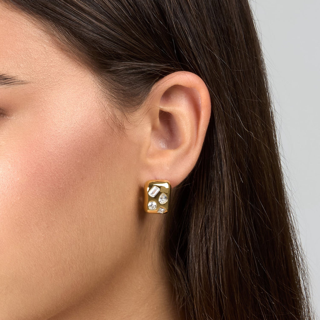 ORECCHINI GCDS GIPSY GOLD