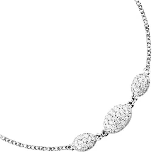 BRACCIALE MORELLATO PAVÈ ARGENTO 925