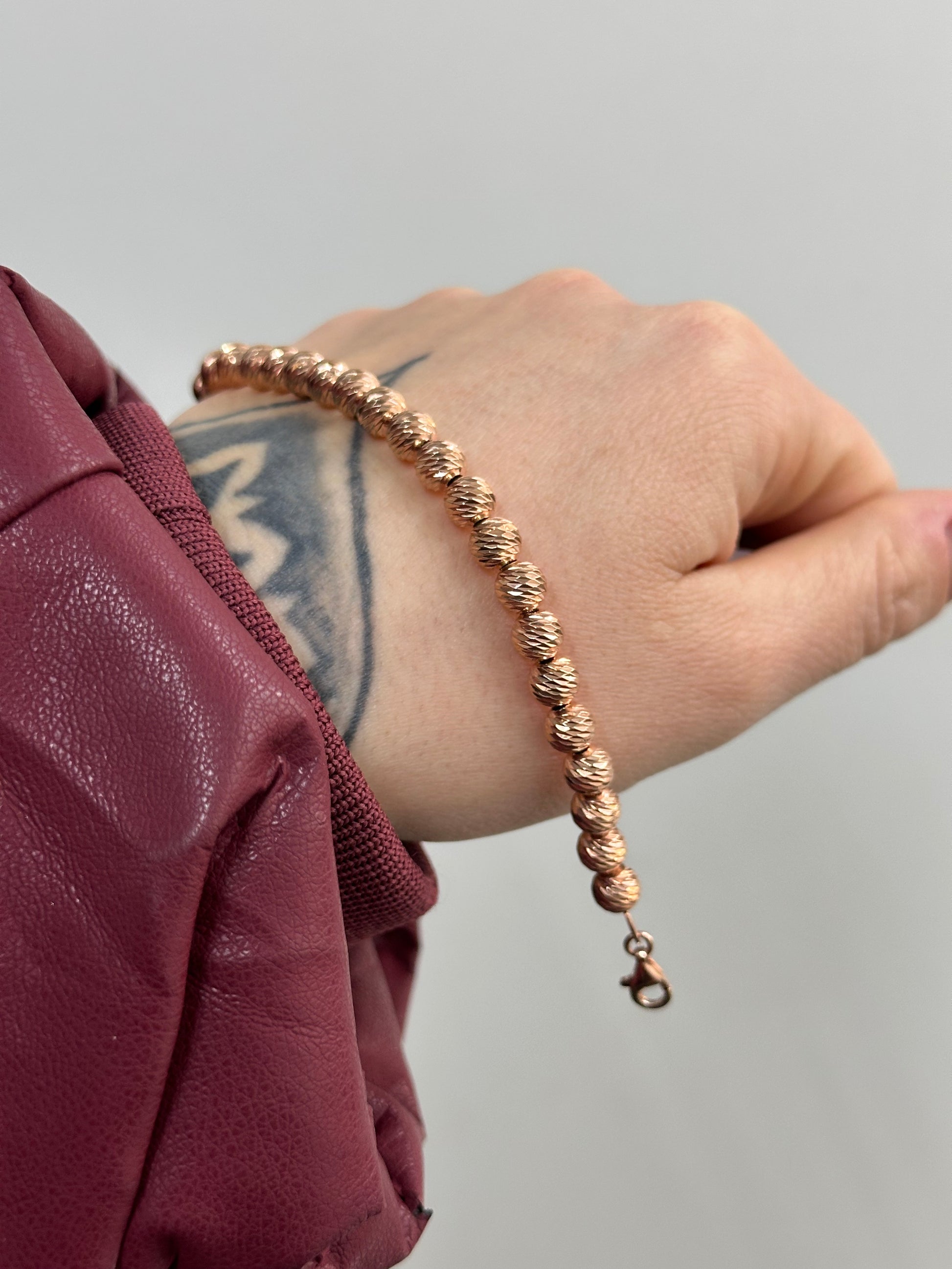 BRACCIALE MILLE LUCI BIG ROSATO