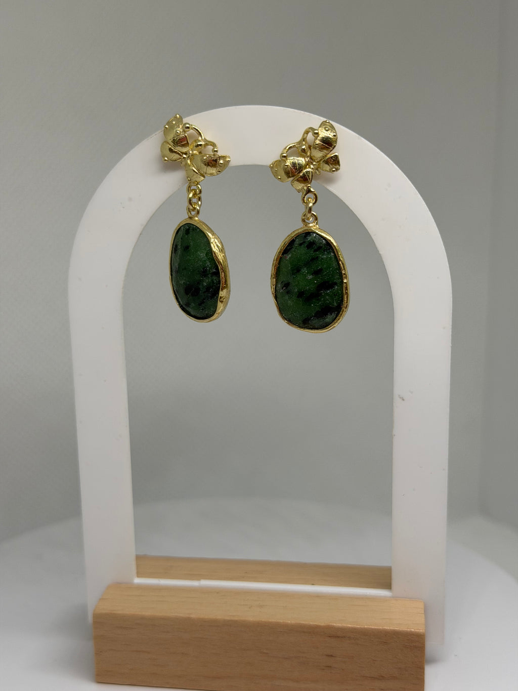 ORECCHINI FEDELE AGATA NATURALE ARGENTO 925