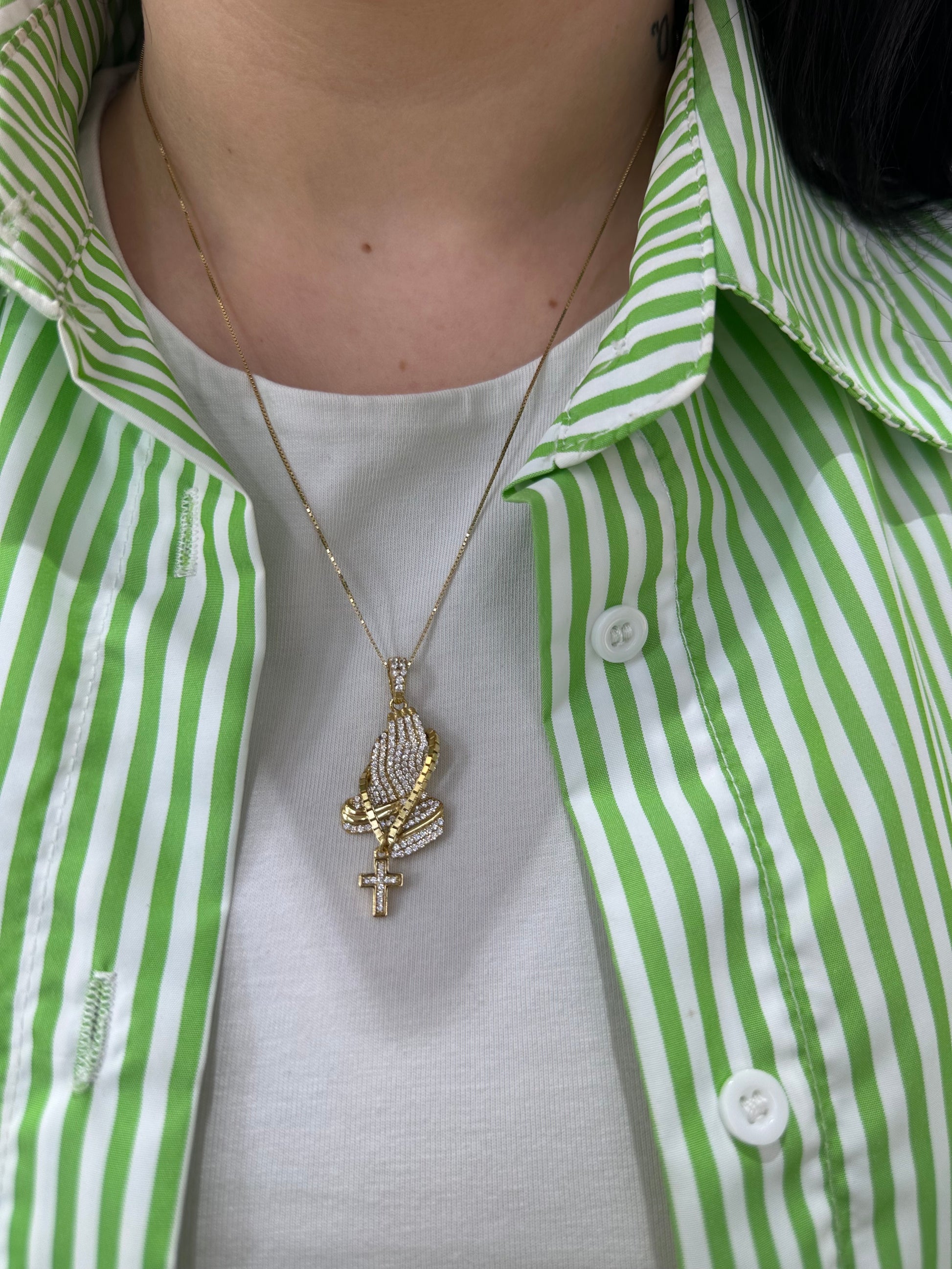 COLLANA MY FAITH ARGENTO