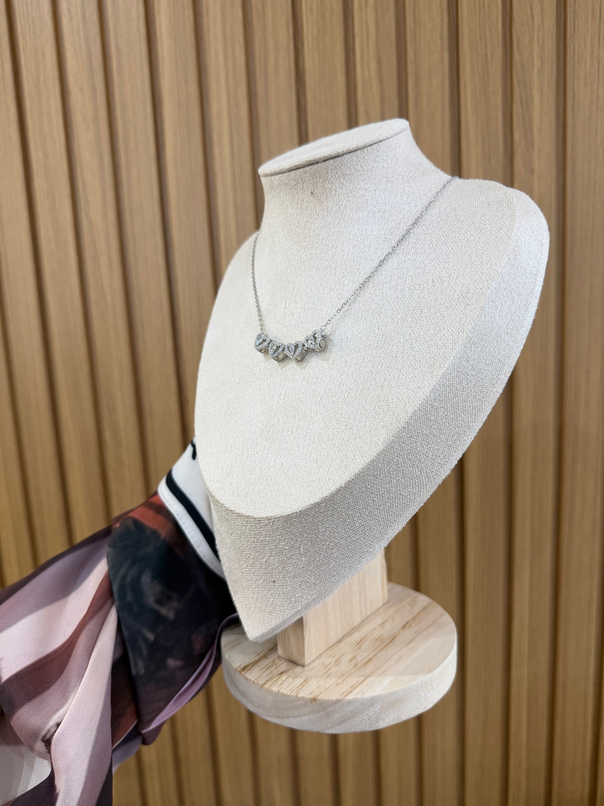 COLLANA MULTIFUNZIONE QUADRIFOGLIO