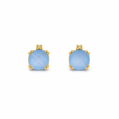 ORECCHINI LUCCIOLE PIETRA BLU