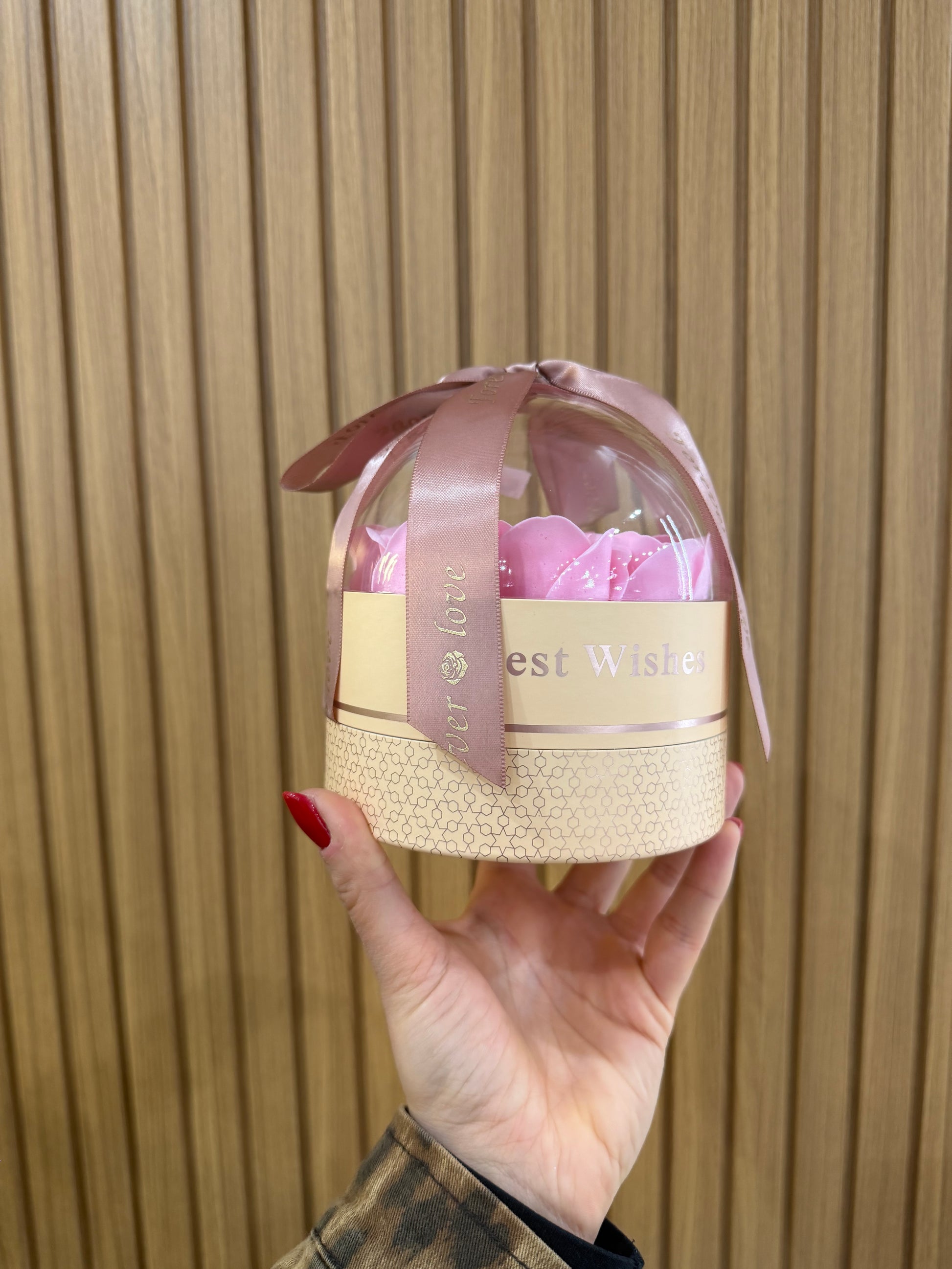 BOX PINK CON COMPLETO KATE ARGENTO 925