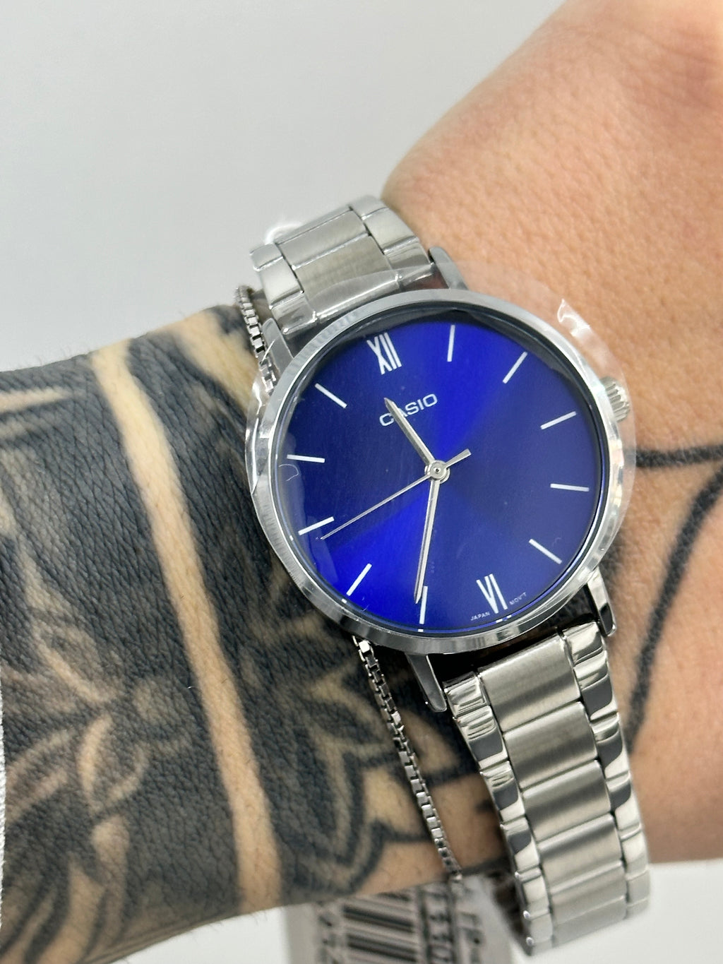 OROLOGIO CASIO QUADRANTE BLU