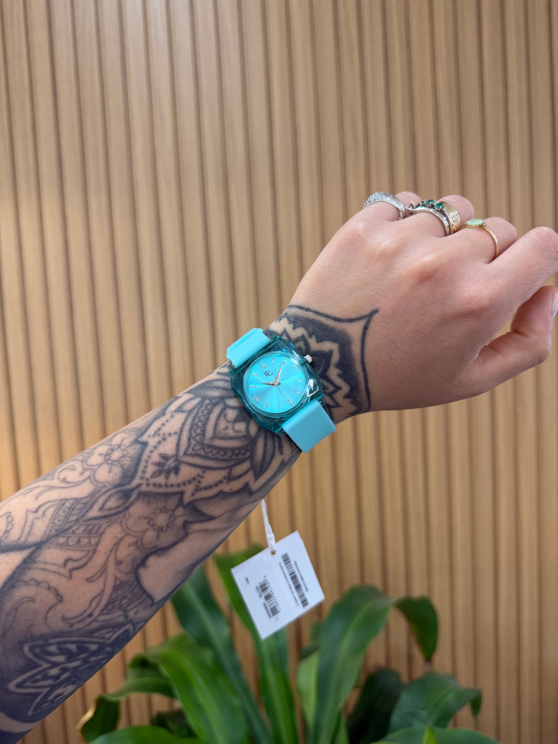 OROLOGIO B&G COLORS CELESTE
