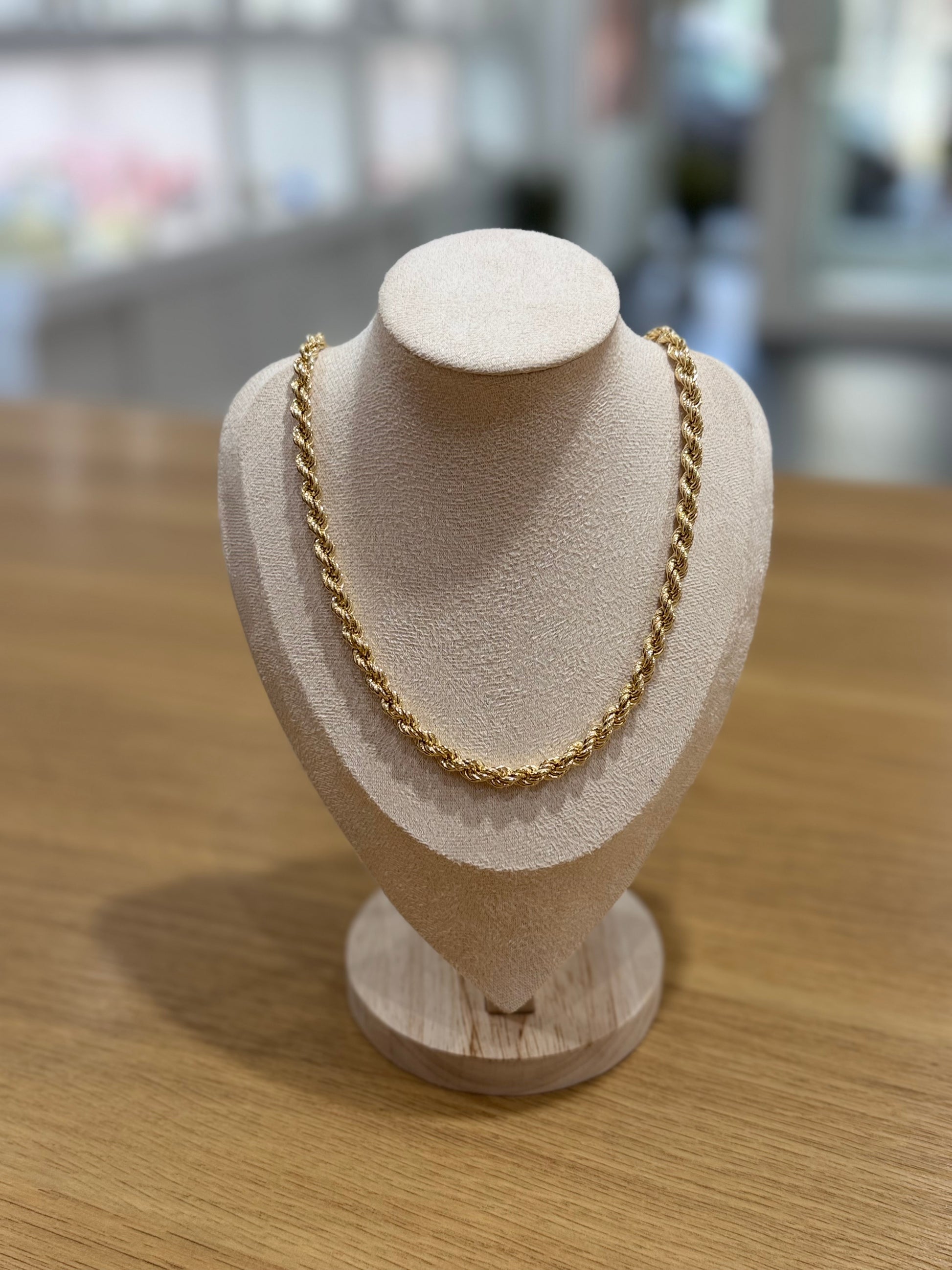 COLLANA LASER ARGENTO 925 CON DORATURA