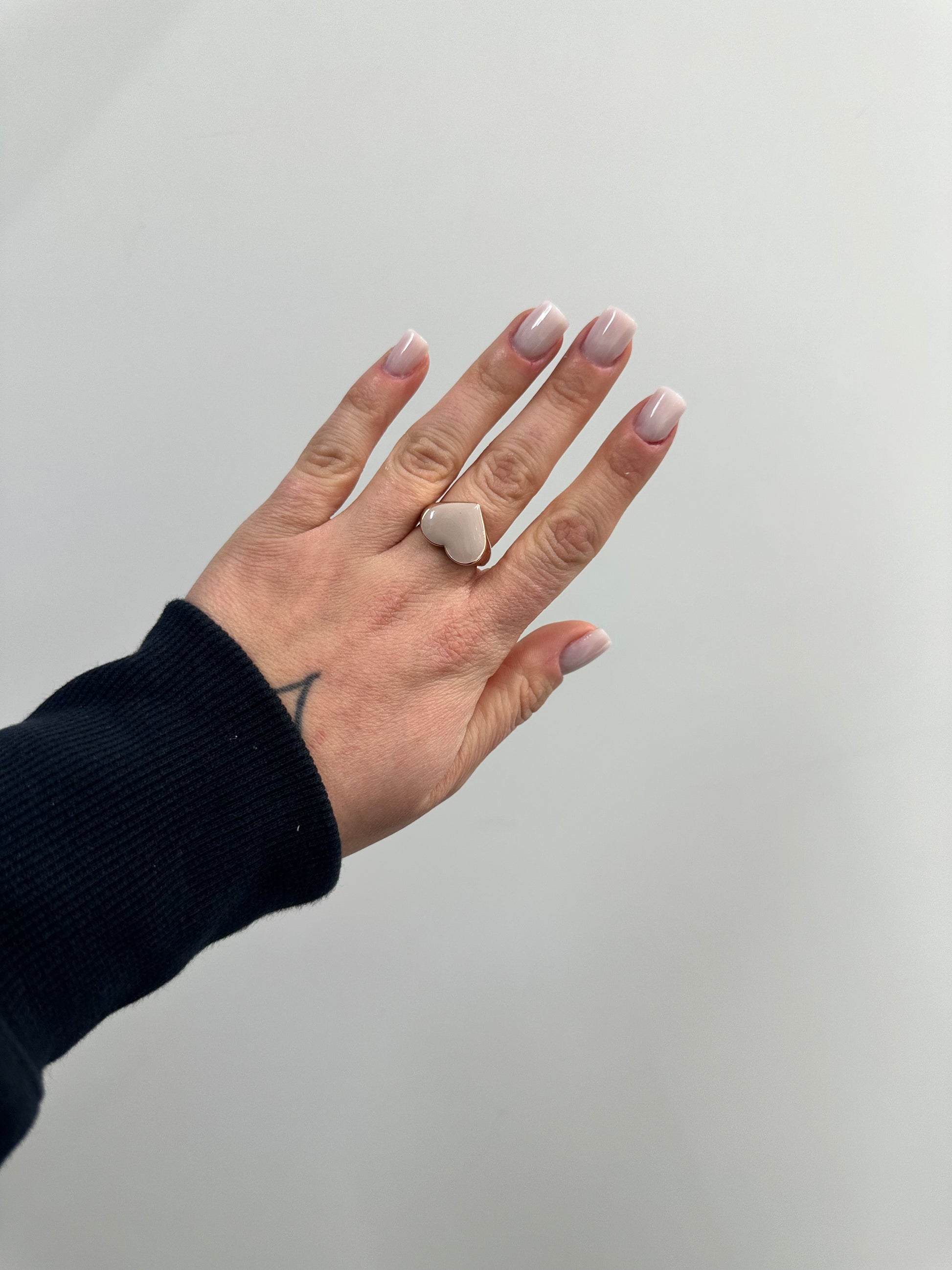 ANELLO CUORE SMALTATO
