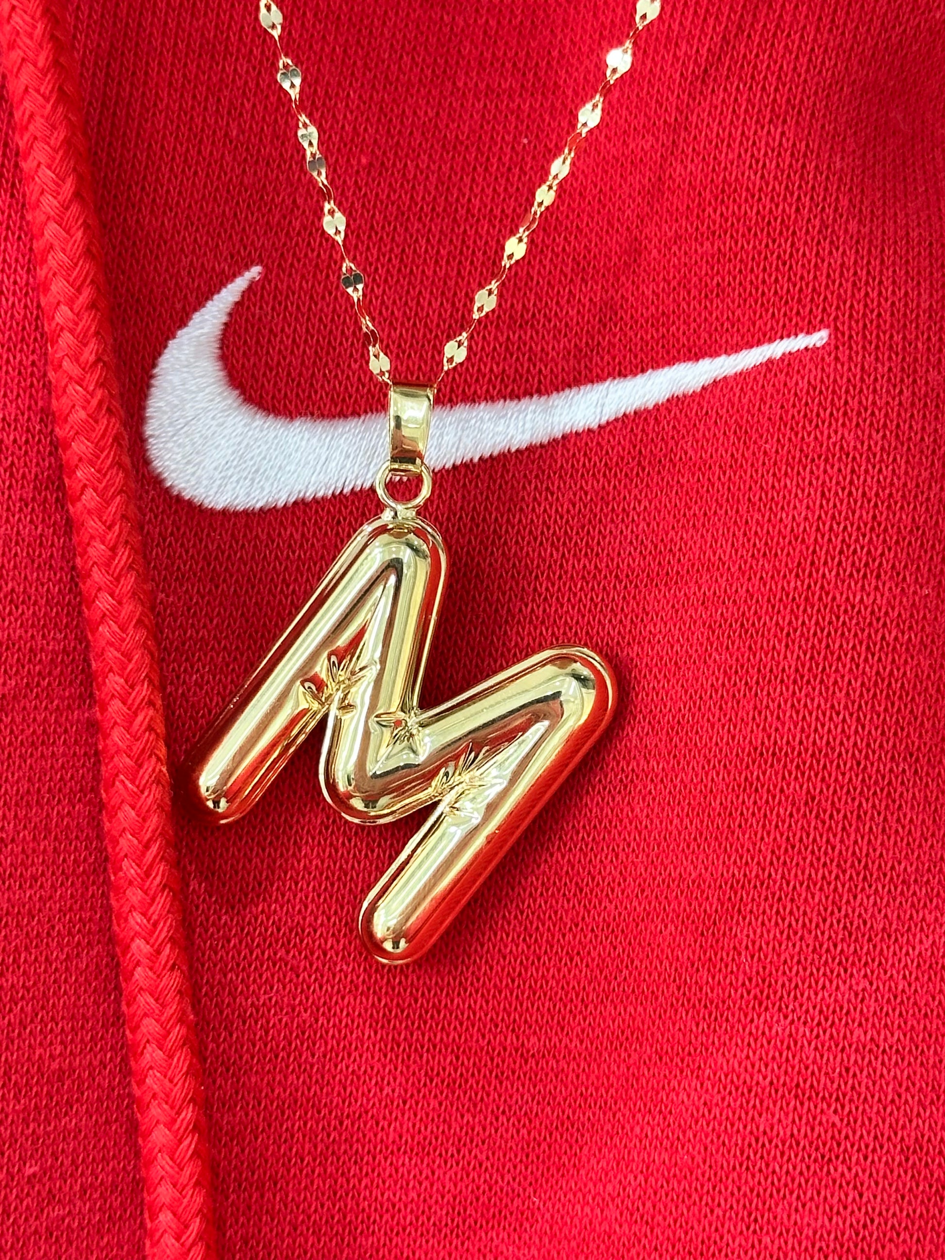 COLLANA INIZIALE M ORO 18KT