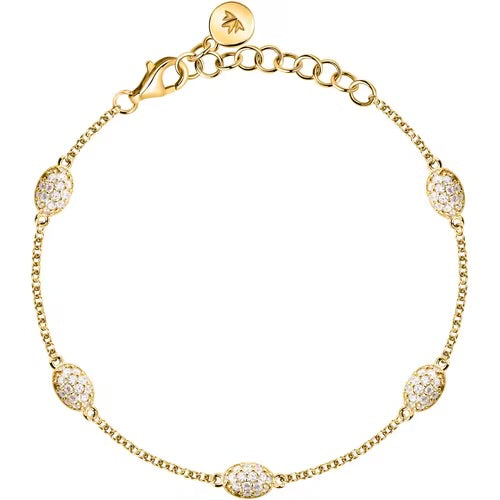BRACCIALE MORELLATO PAVÈ ARGENTO 925