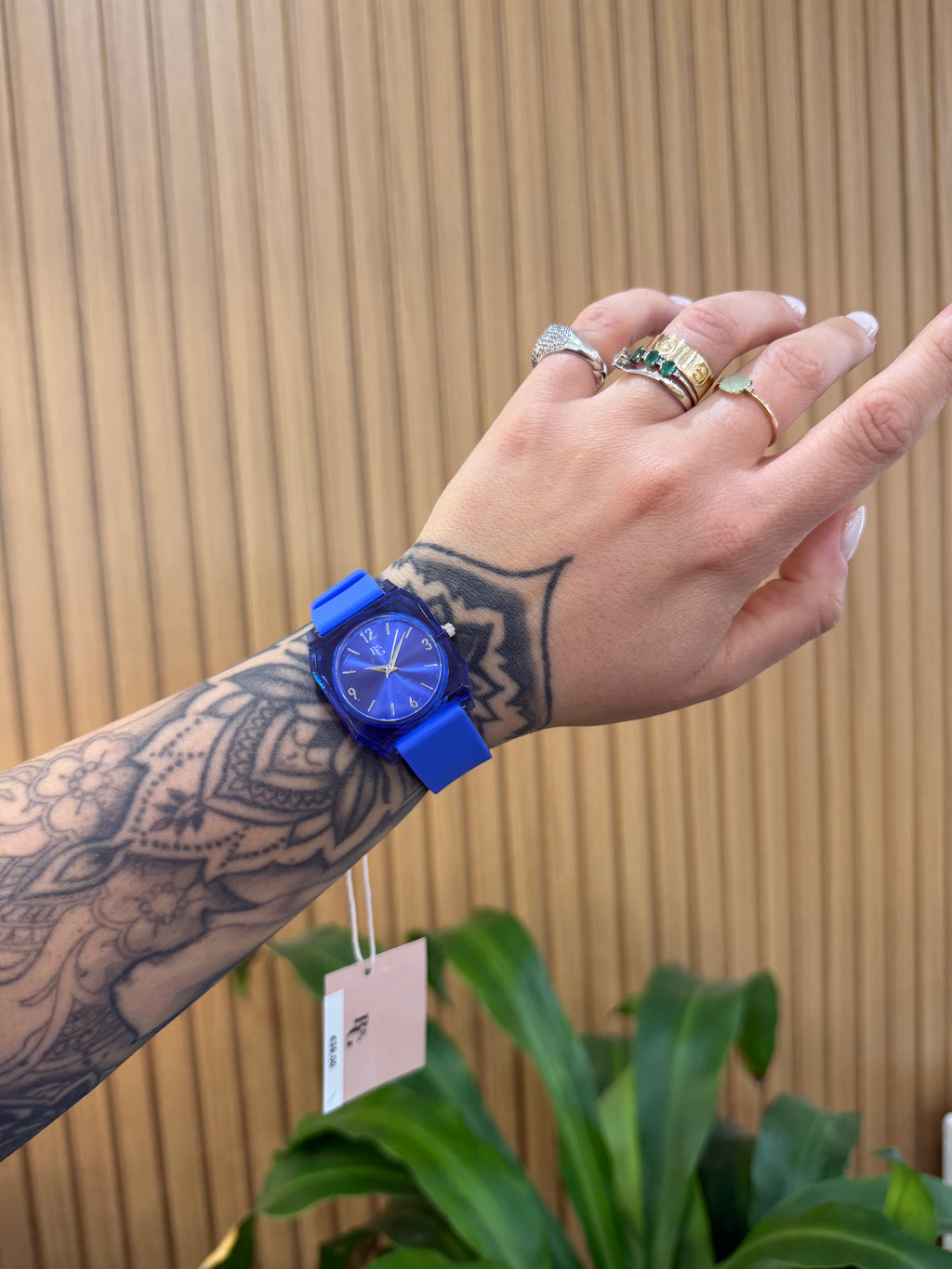 OROLOGIO B&G COLORS BLU