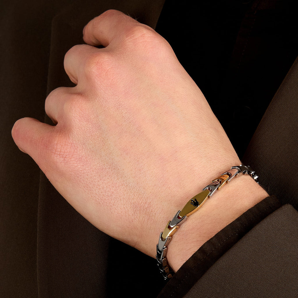 BRACCIALE MASERATI ICONIC GOLD