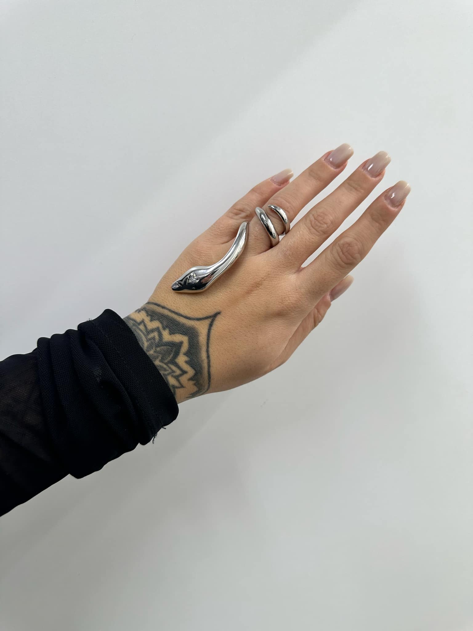 ANELLO SNAKE ELETTROFORMATO