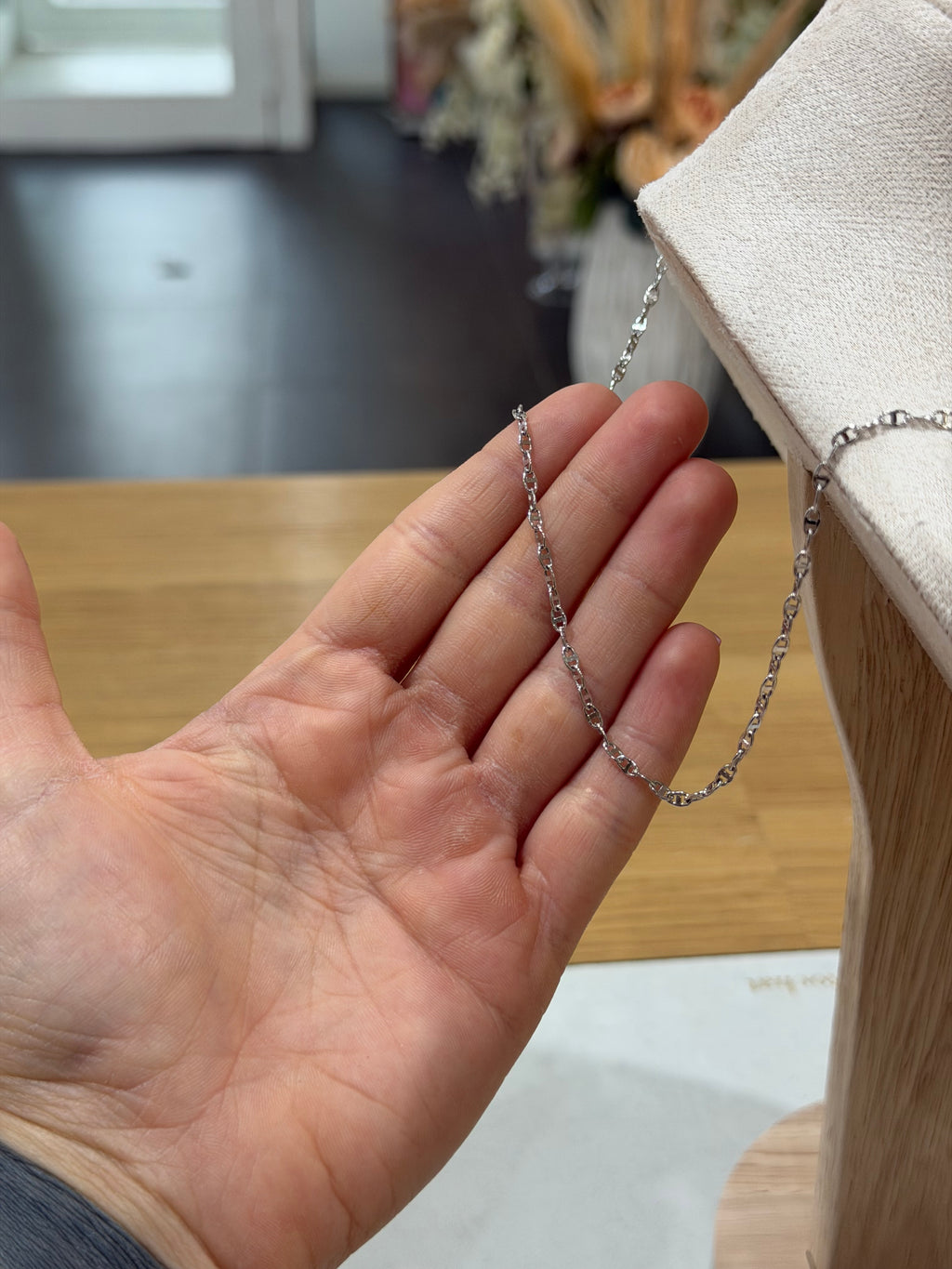 COLLANA ORO 18KT CON CIONDOLO TIMONE