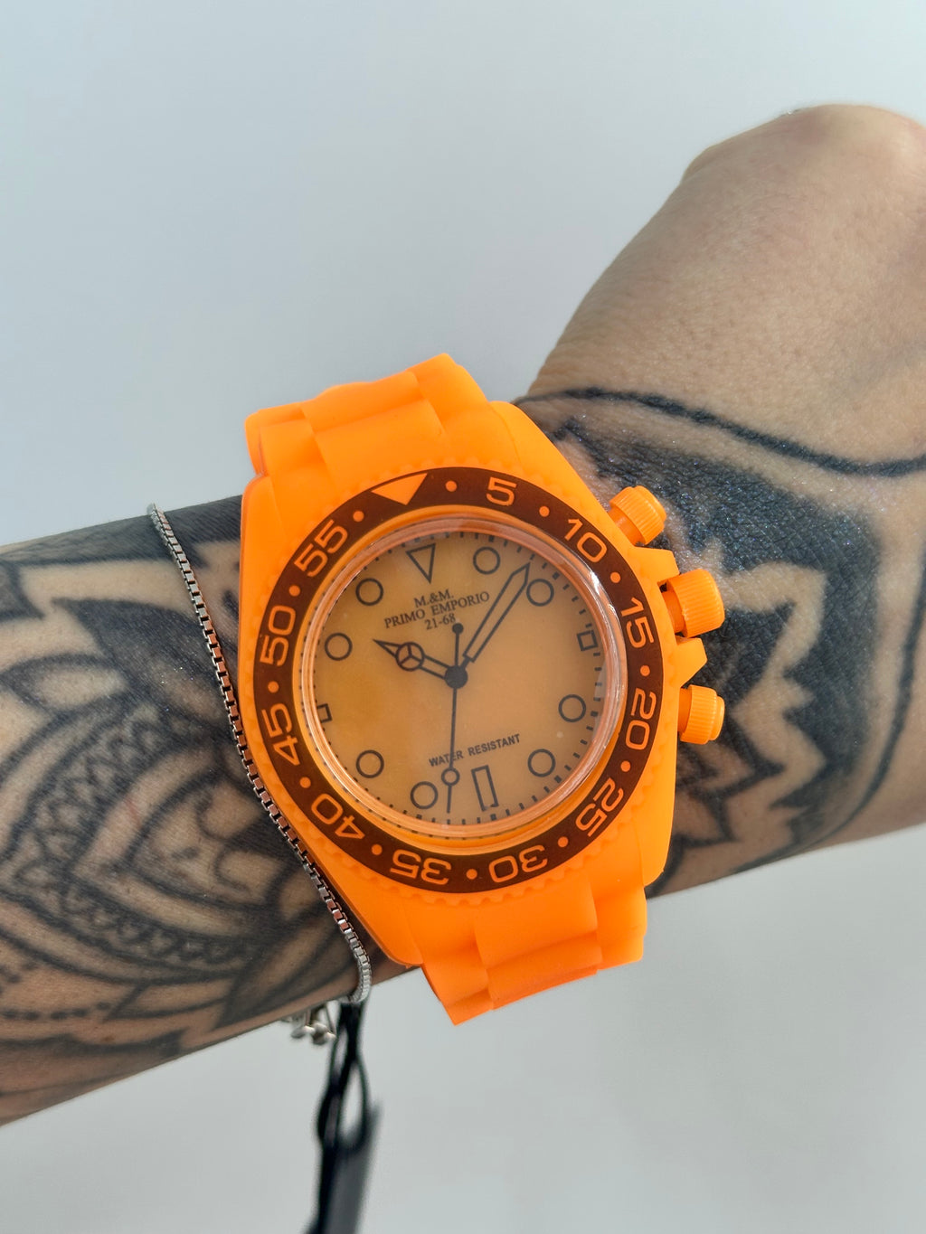 OROLOGIO PRIMO EMPORIO LED ARANCIONE