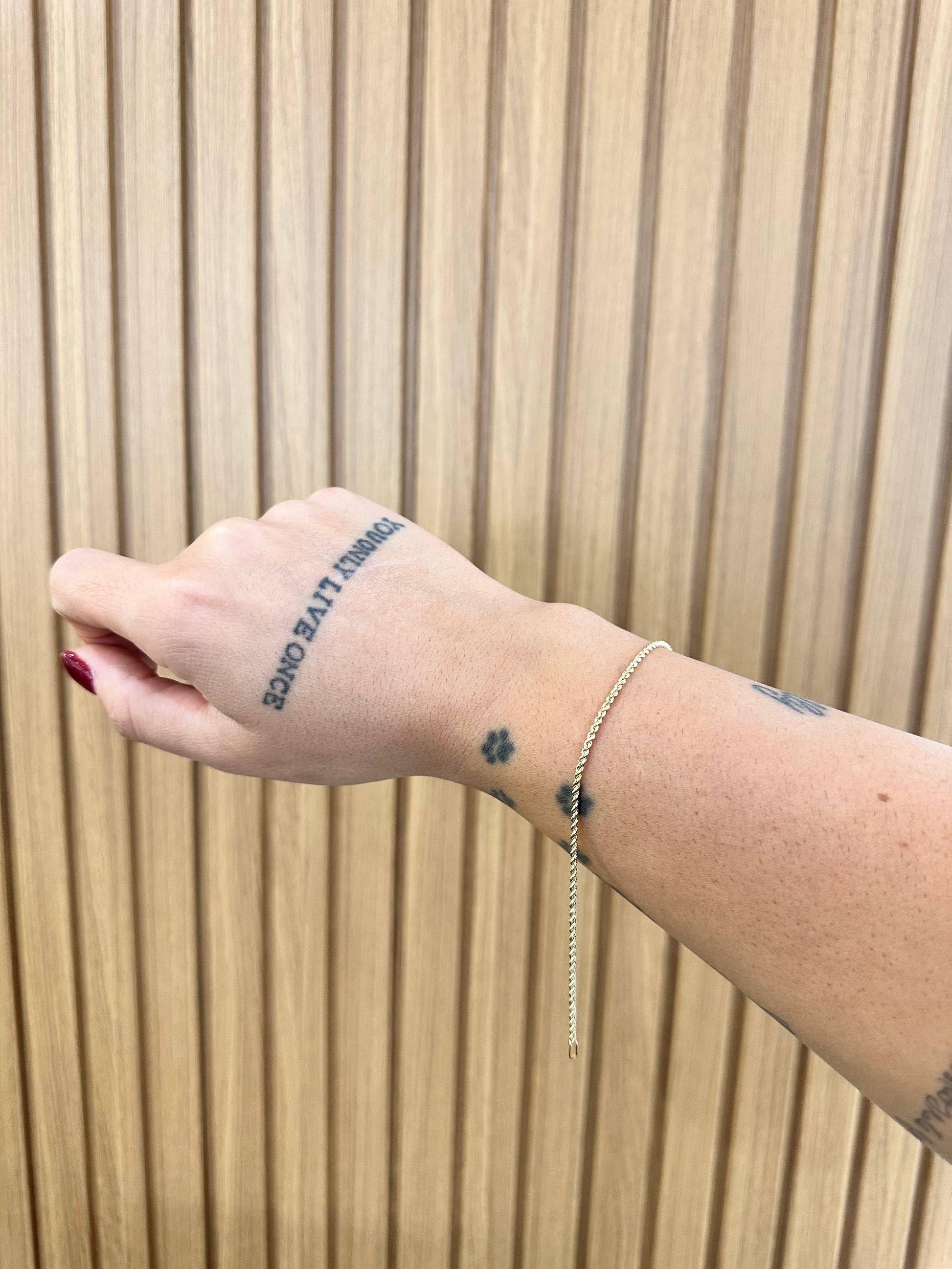 BRACCIALE LASER ORO 18KT