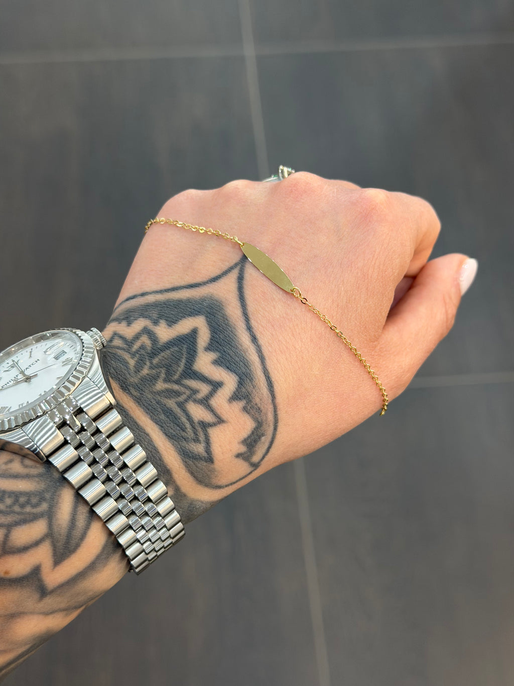 BRACCIALE BATTESIMALE ORO 18KT