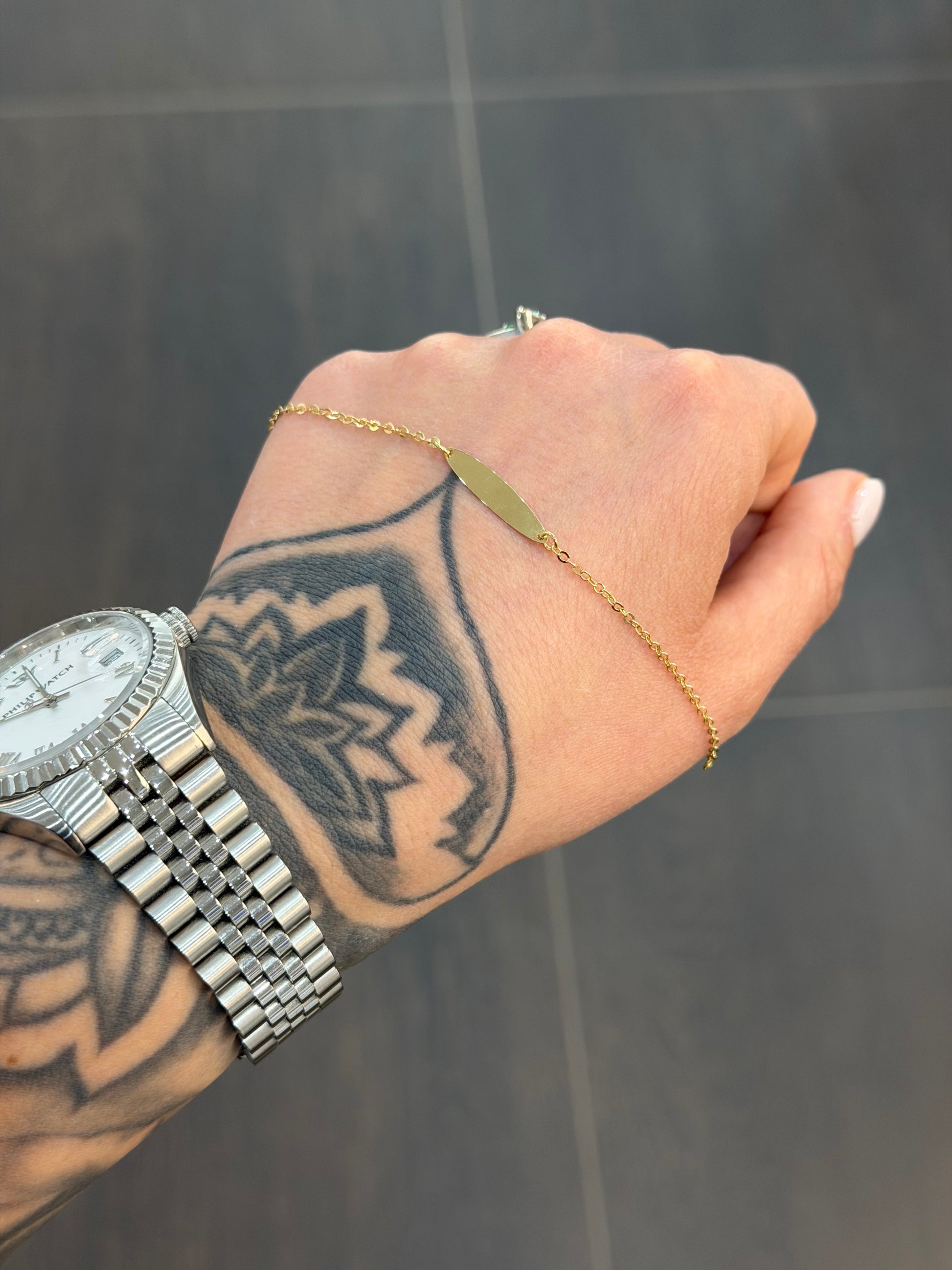 BRACCIALE BATTESIMALE ORO 18KT