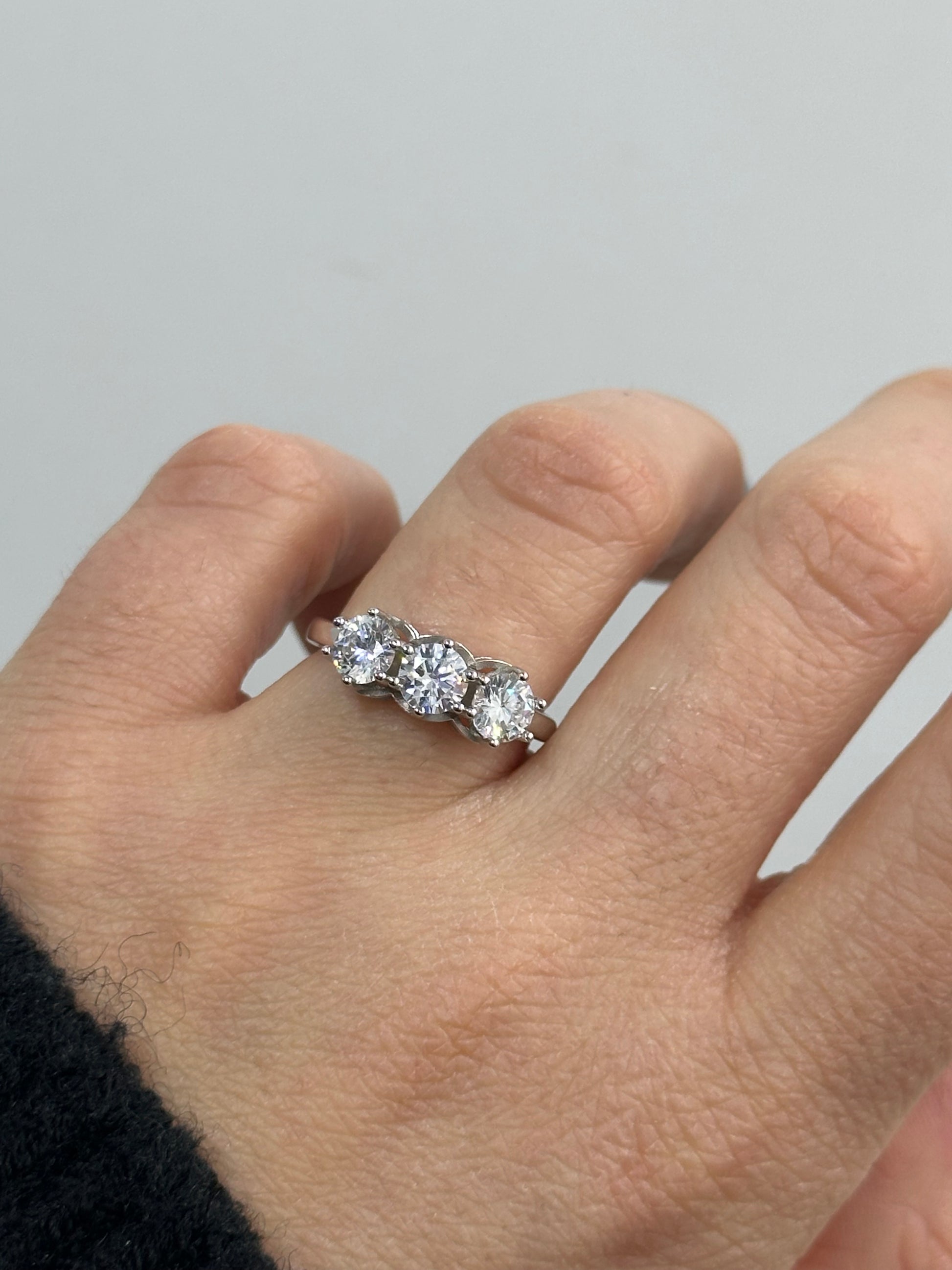 ANELLO TRILOGY ARGENTO