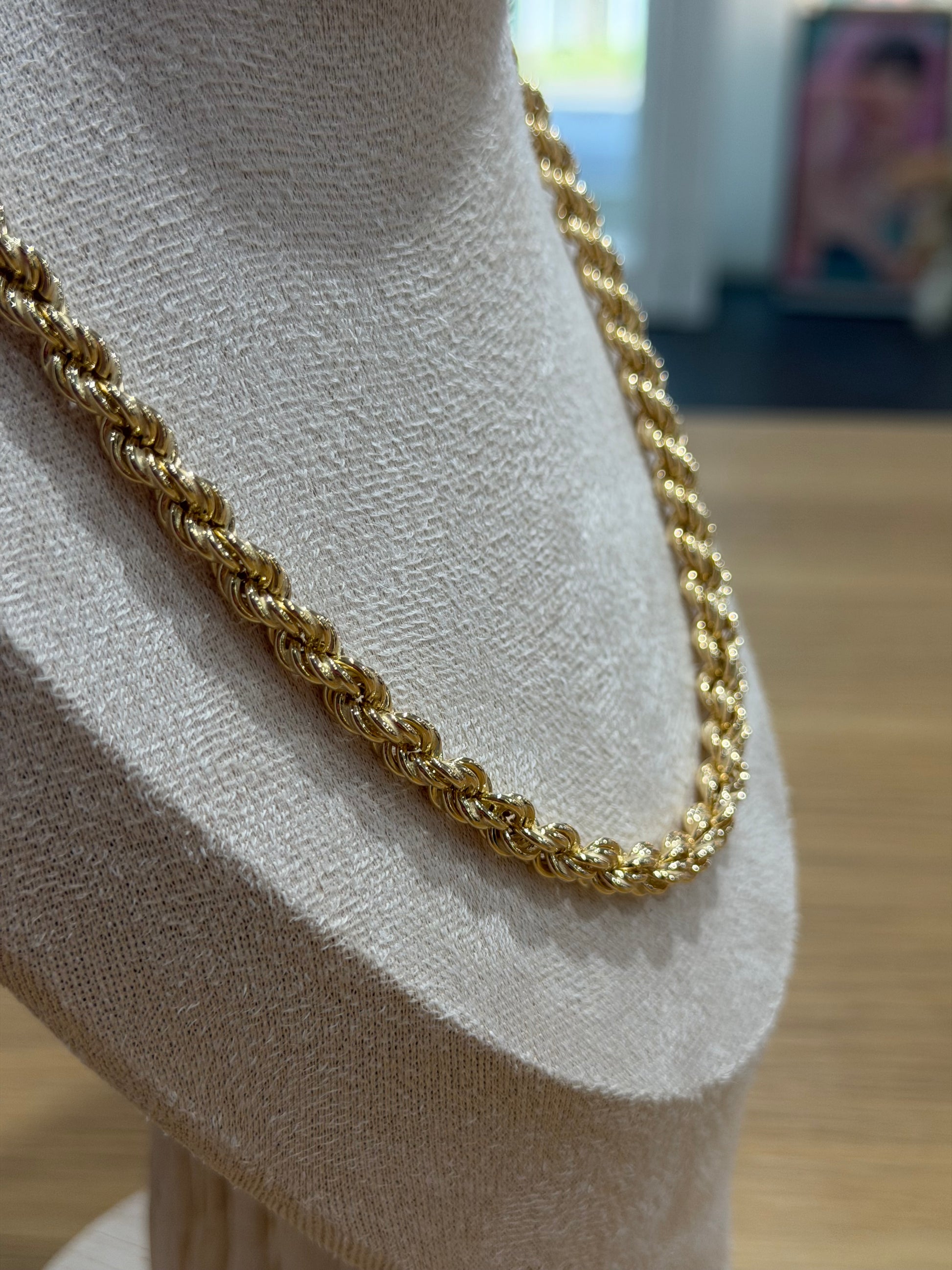 COLLANA LASER ARGENTO 925 CON DORATURA