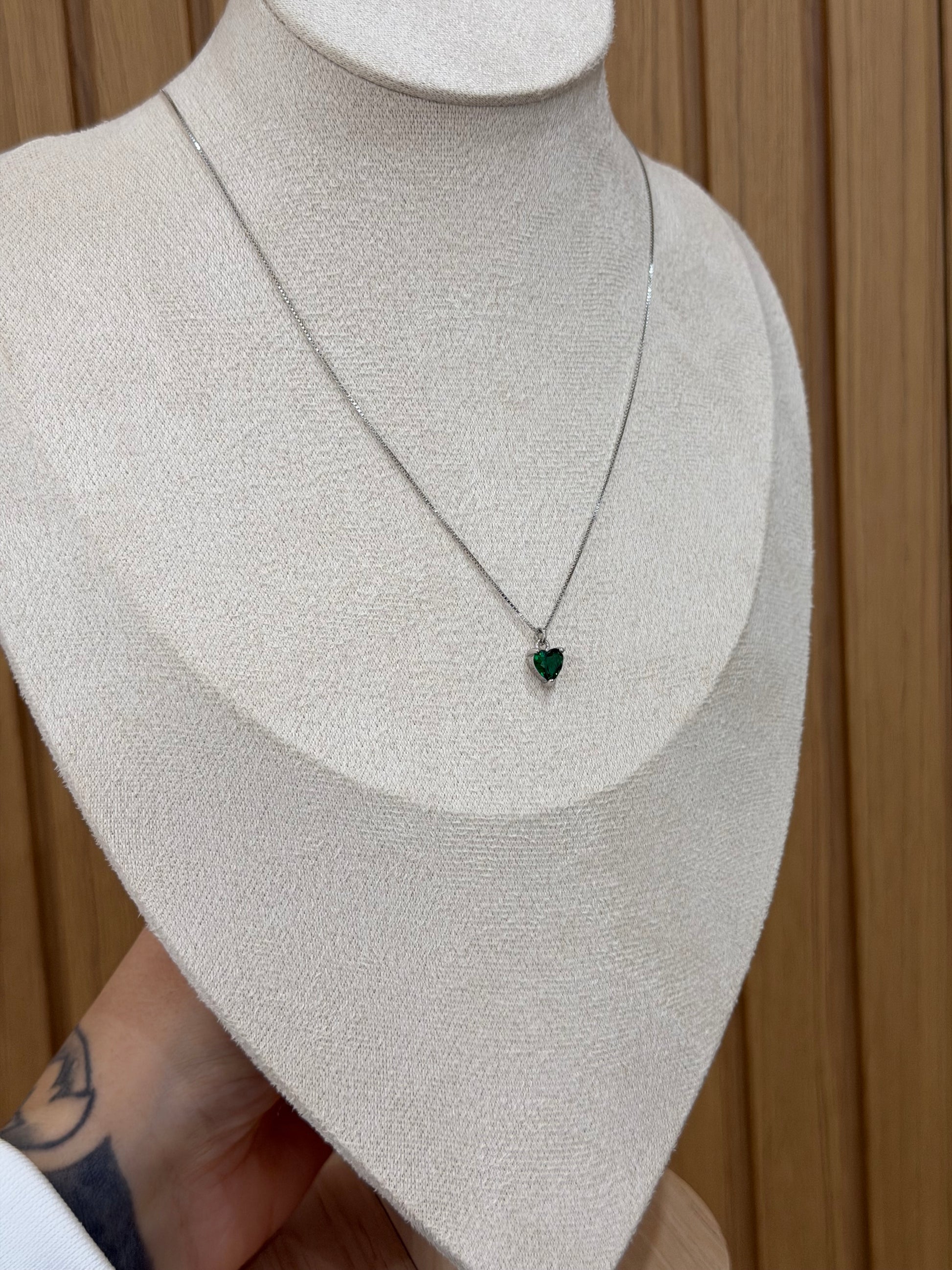 COLLANA MINI CUORICINO ARGENTO 925