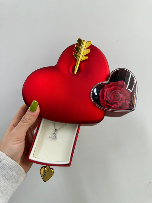 BOX CUPIDO CON COLLANA ETERNAL