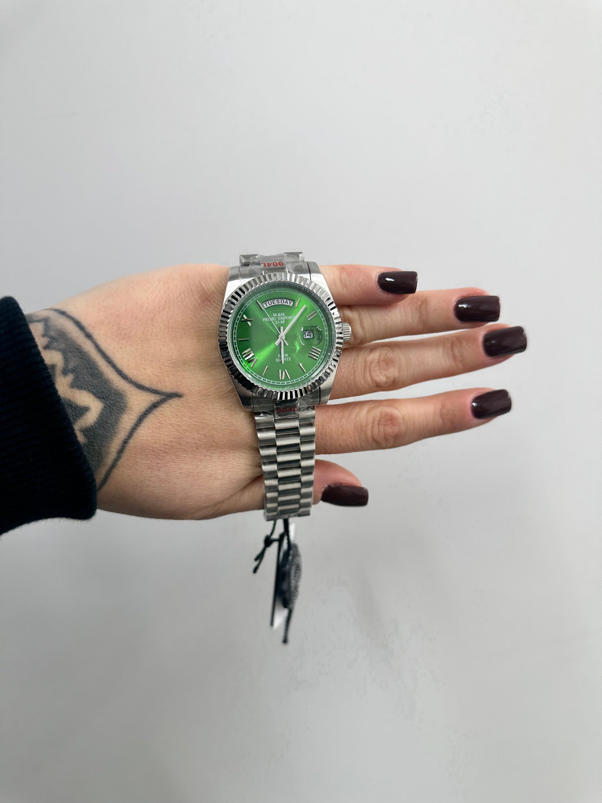OROLOGIO PRIMO EMPORIO QUADRANTE VERDE