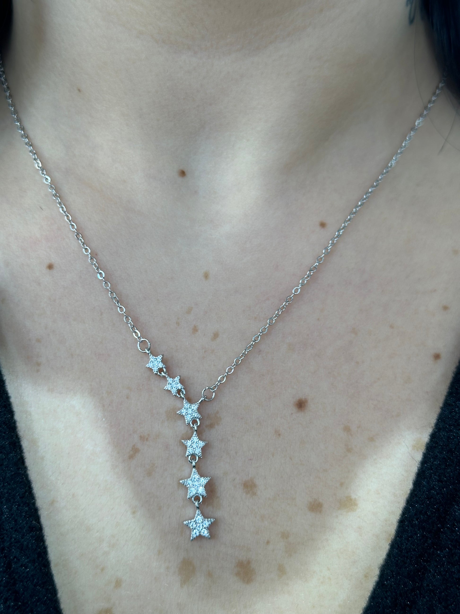 COLLANA STELLINE ARGENTO