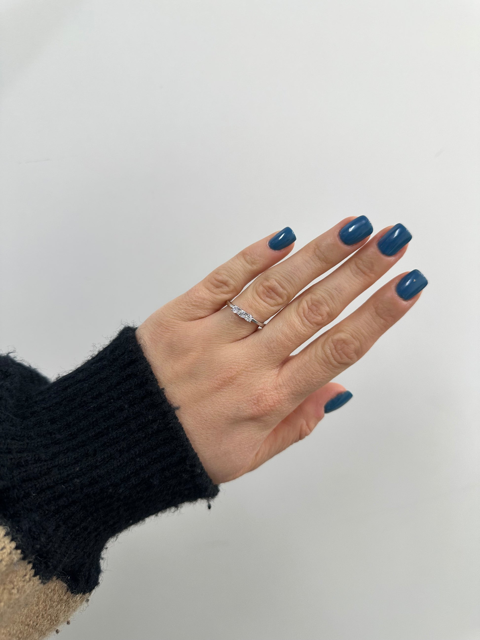 ANELLO TRILOGY ARGENTO