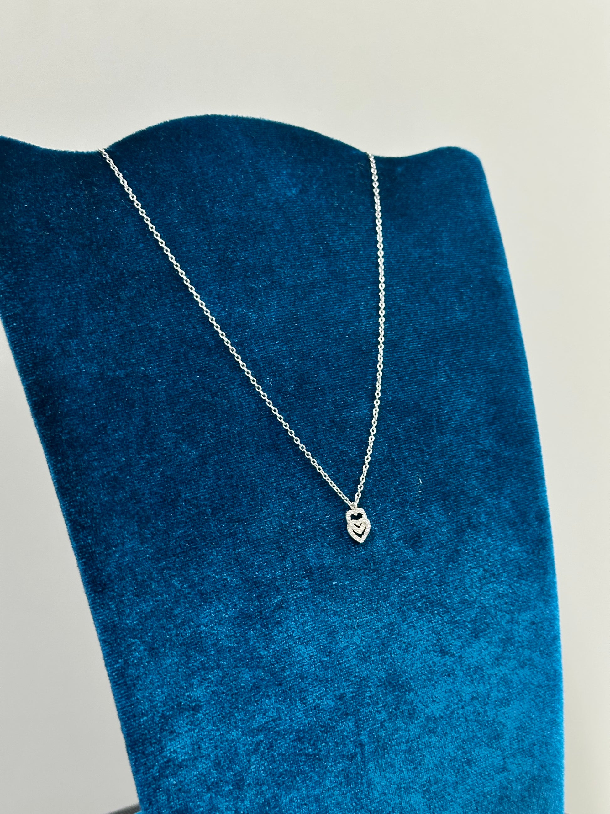 COLLANA CUORI INTRECCIATI LA PETITE STORY
